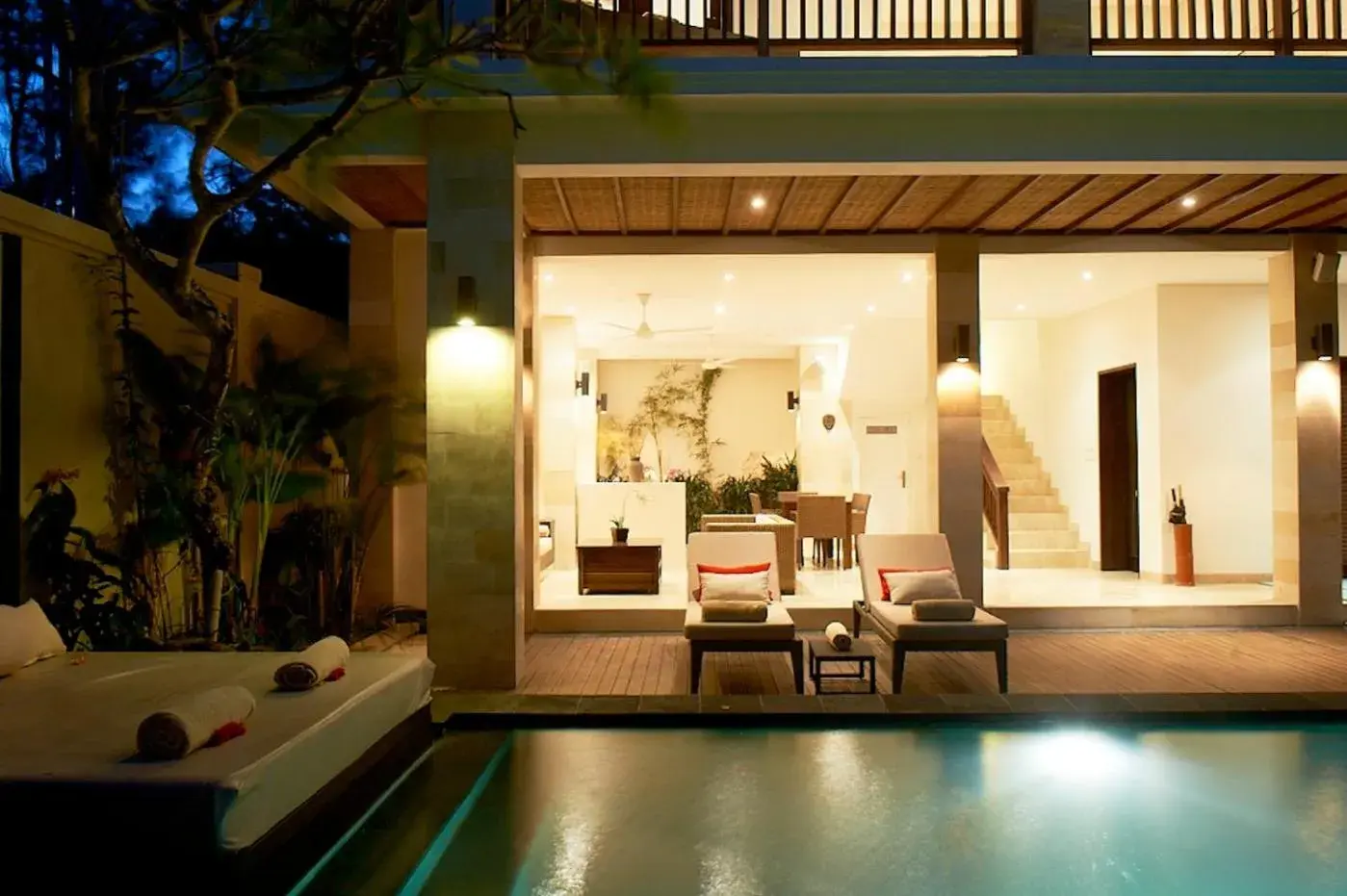 Pool view in Kokomo Resort Pool view in Kokomo Resort