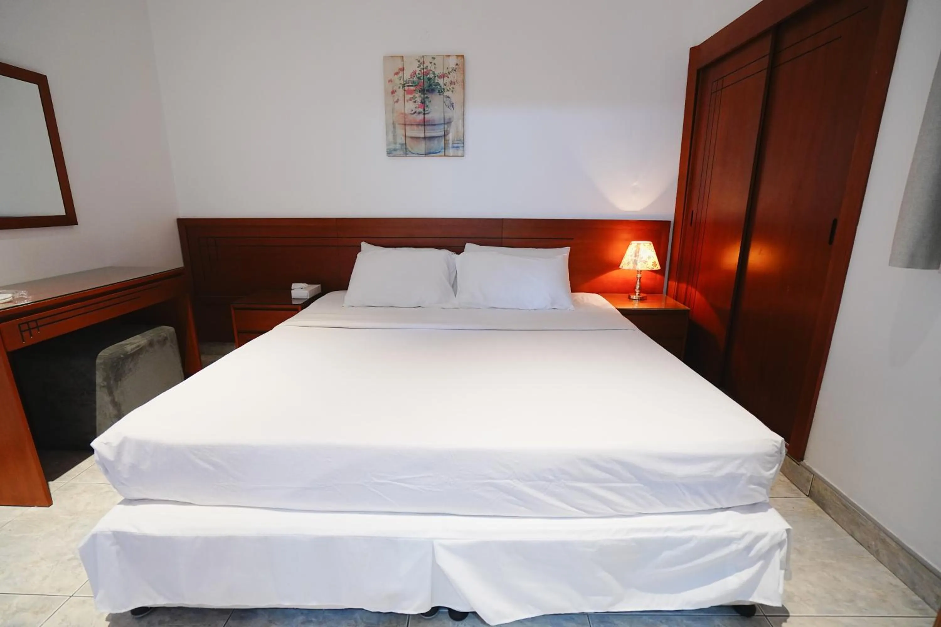 Bed in Tropicana Hotel