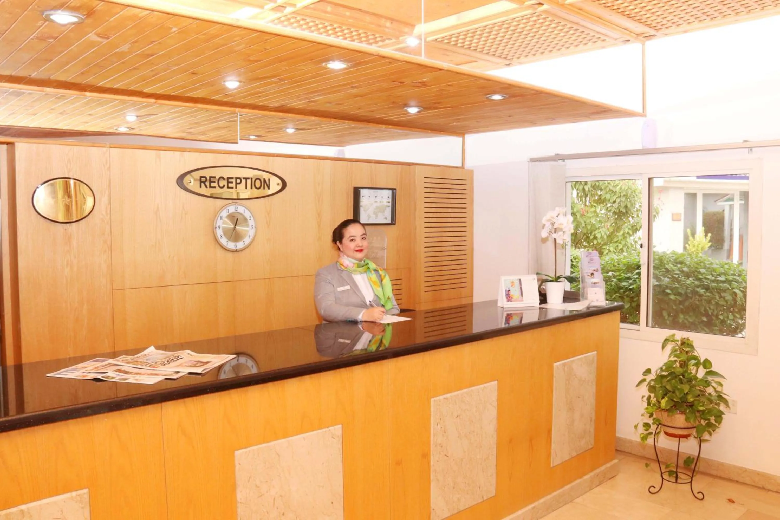 Staff in Tropicana Hotel