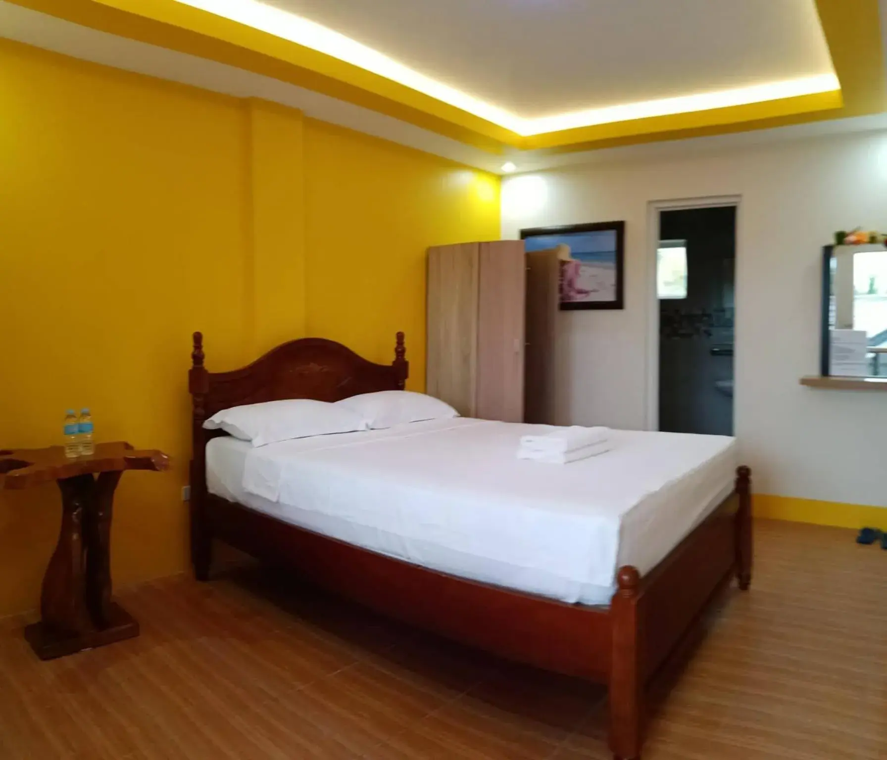 Bed in Jelly's Haven Resort Bed in Jelly's Haven Resort