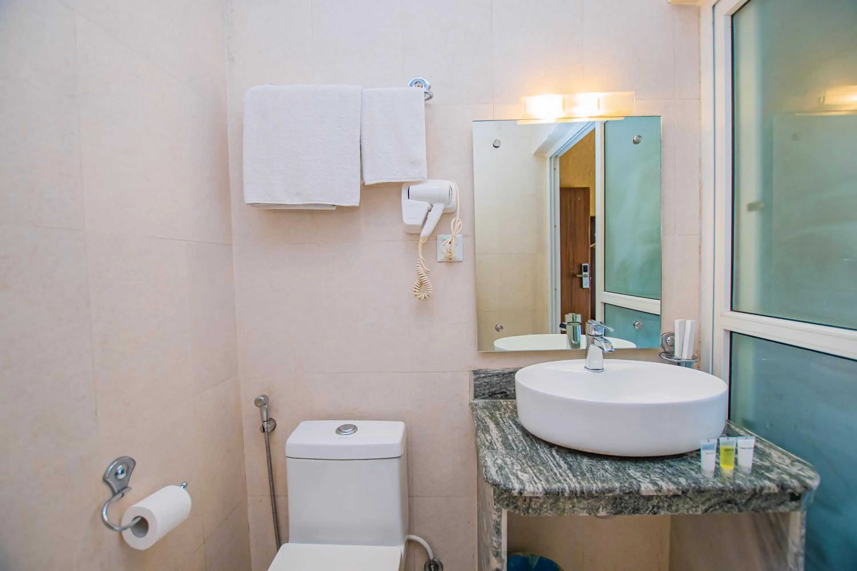 Bathroom in Pokhara Boutique Hotel