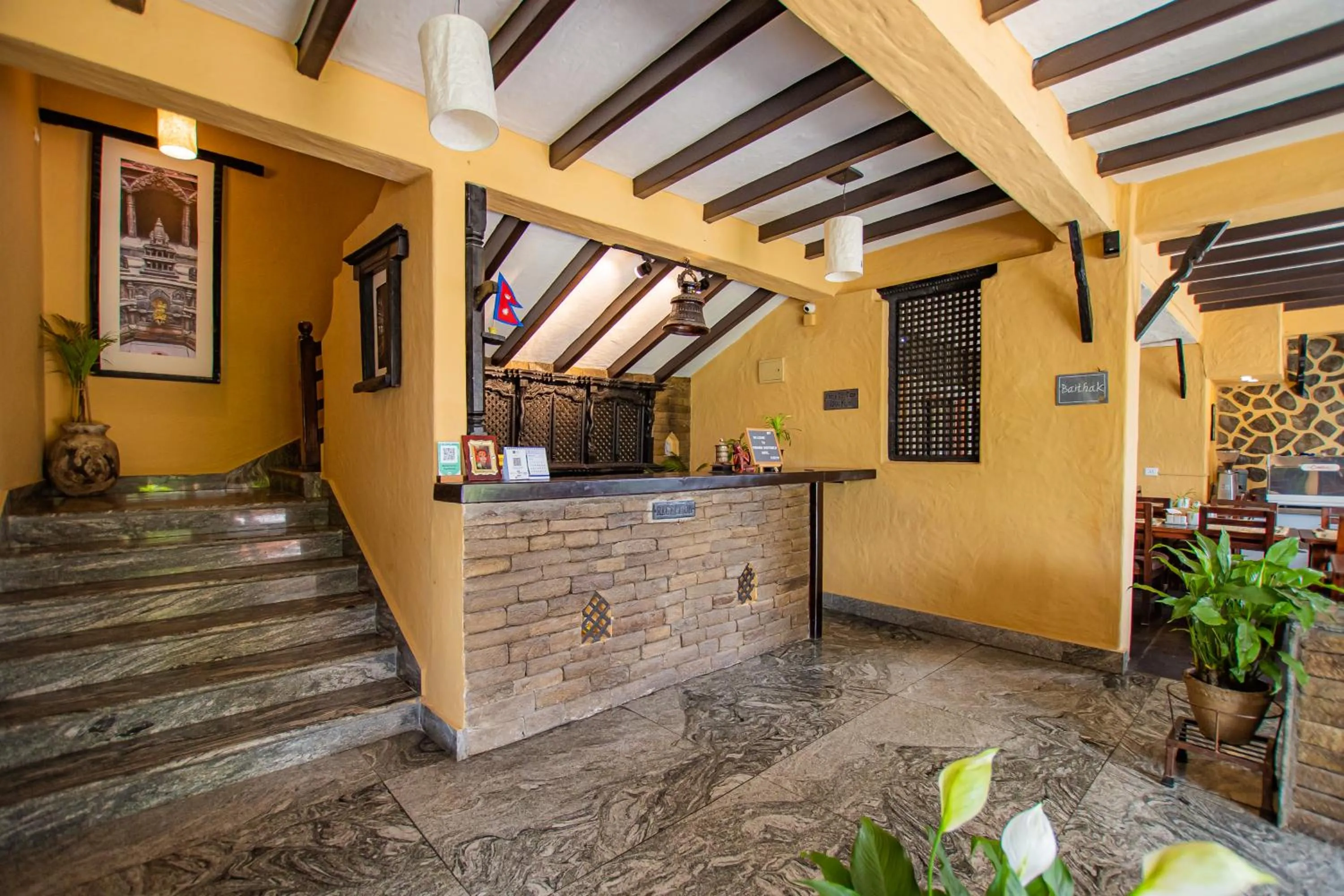 Facade/entrance in Pokhara Boutique Hotel