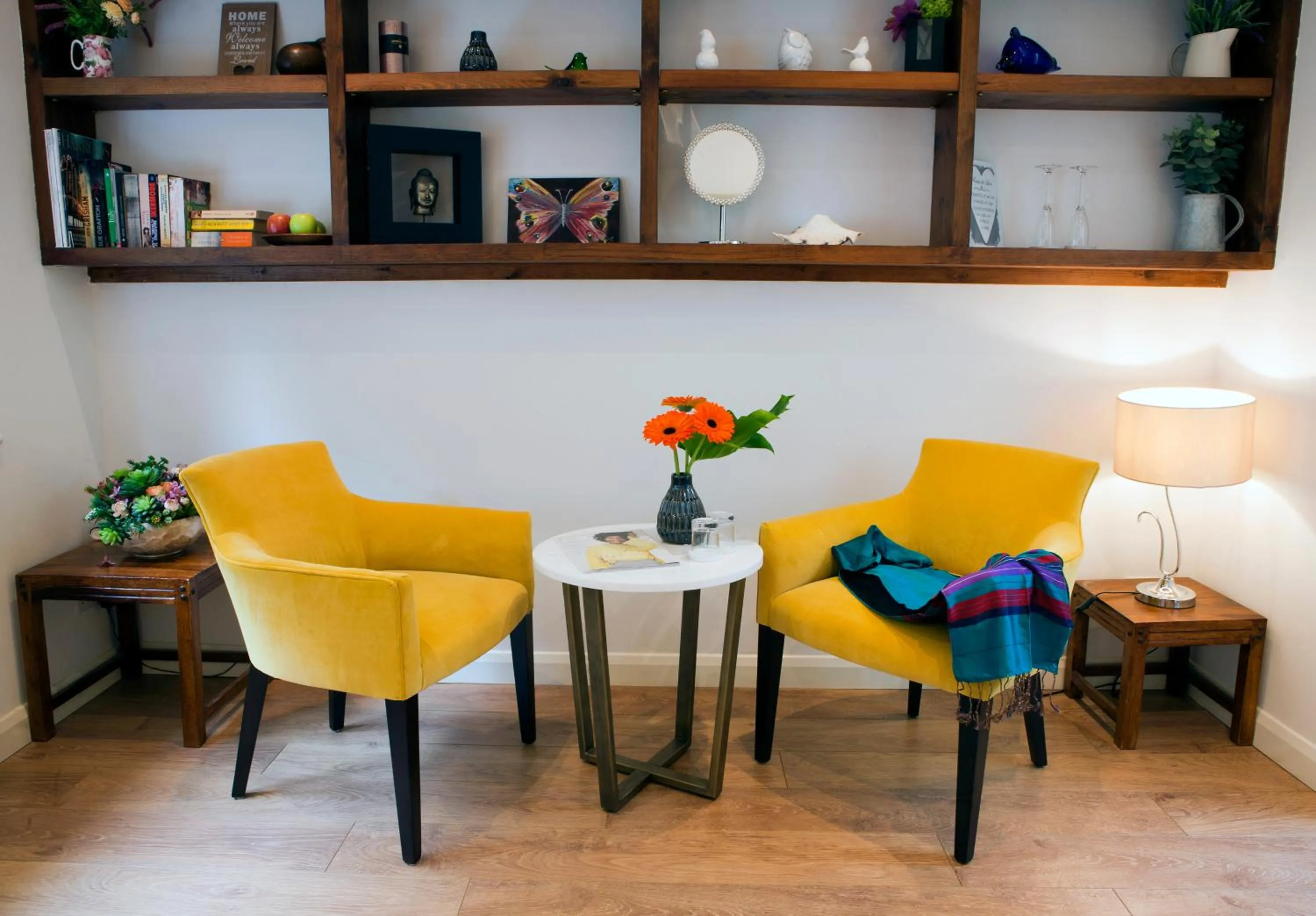 Living room in Sea Spray Hotel