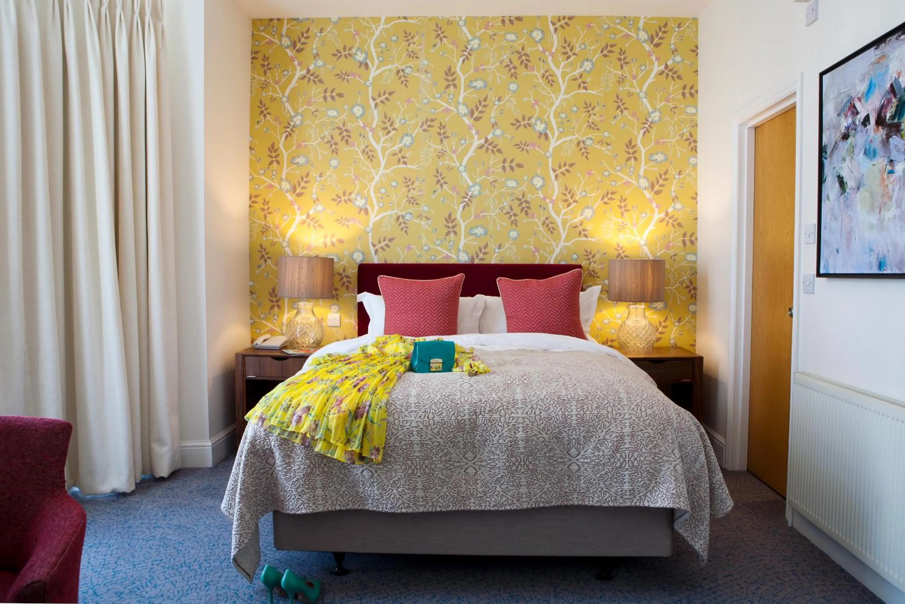 Bed in Sea Spray Hotel