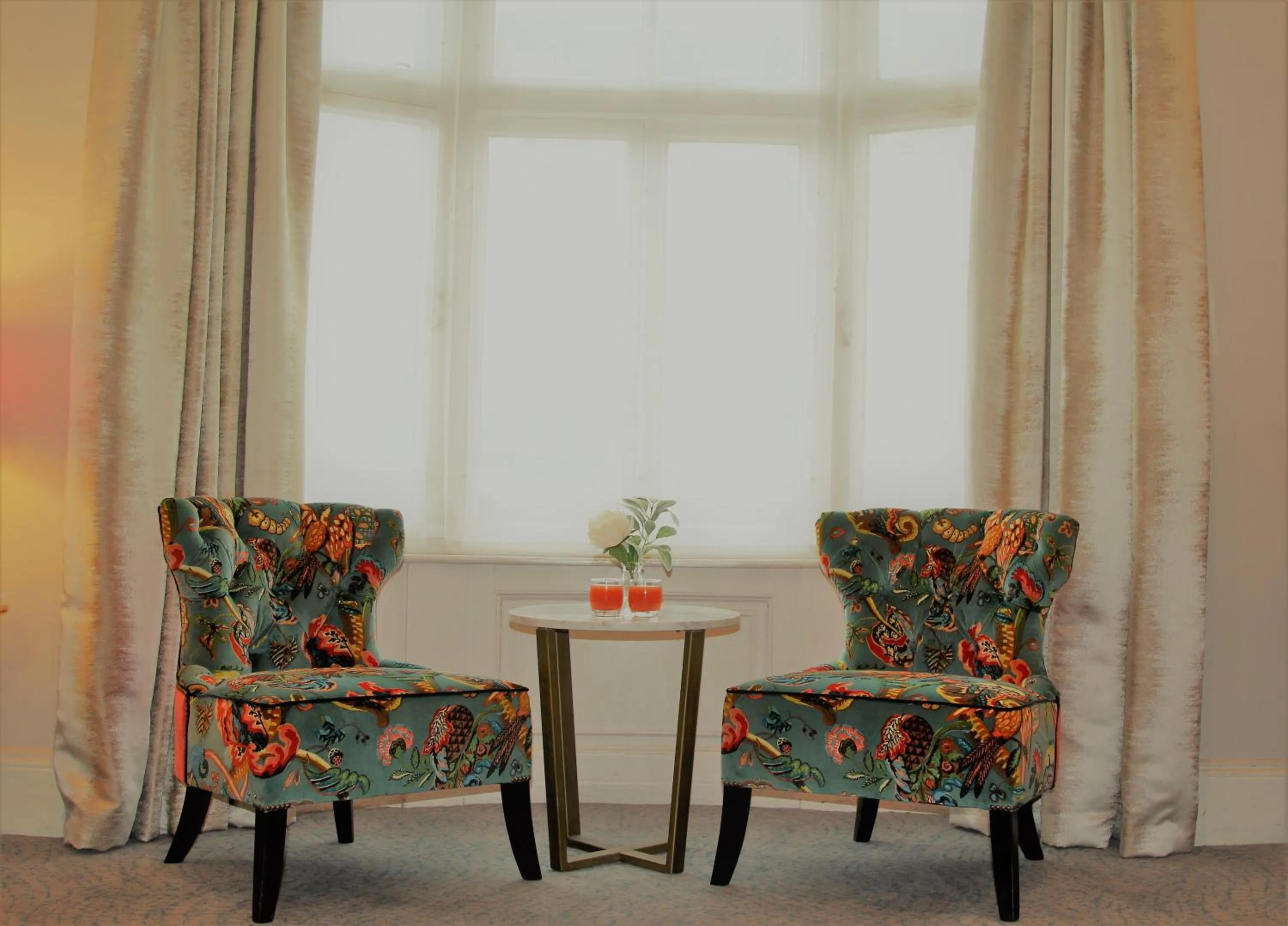 Seating area in Sea Spray Hotel