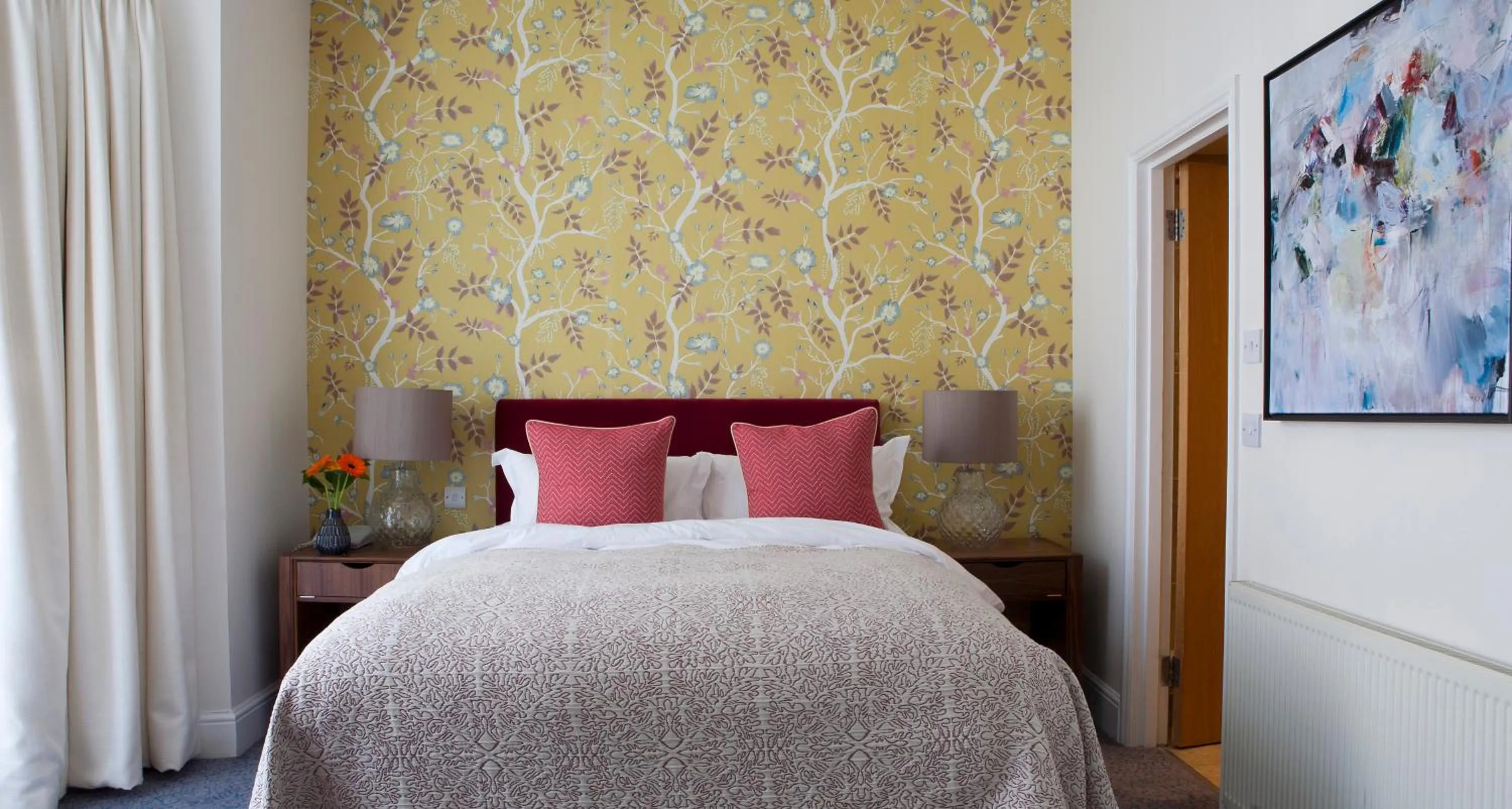 Bed in Sea Spray Hotel