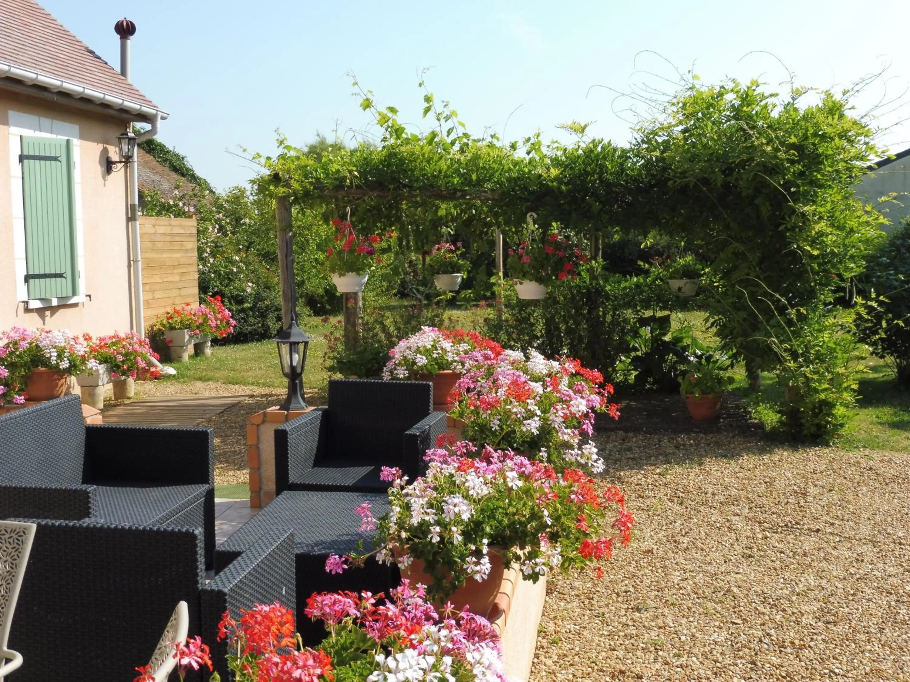 Patio in les raseries