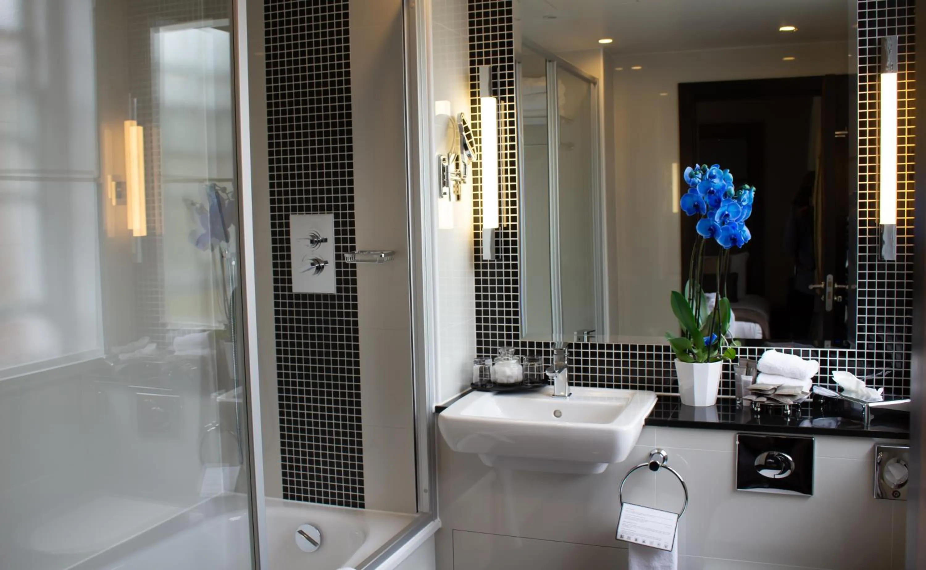 Bathroom in Rochester Hotel by Blue Orchid