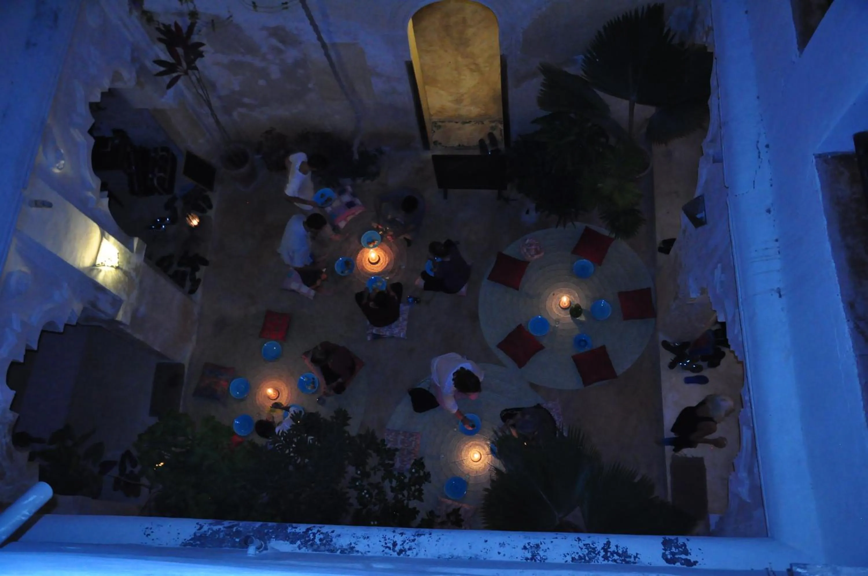 Bird's eye view in Subira House