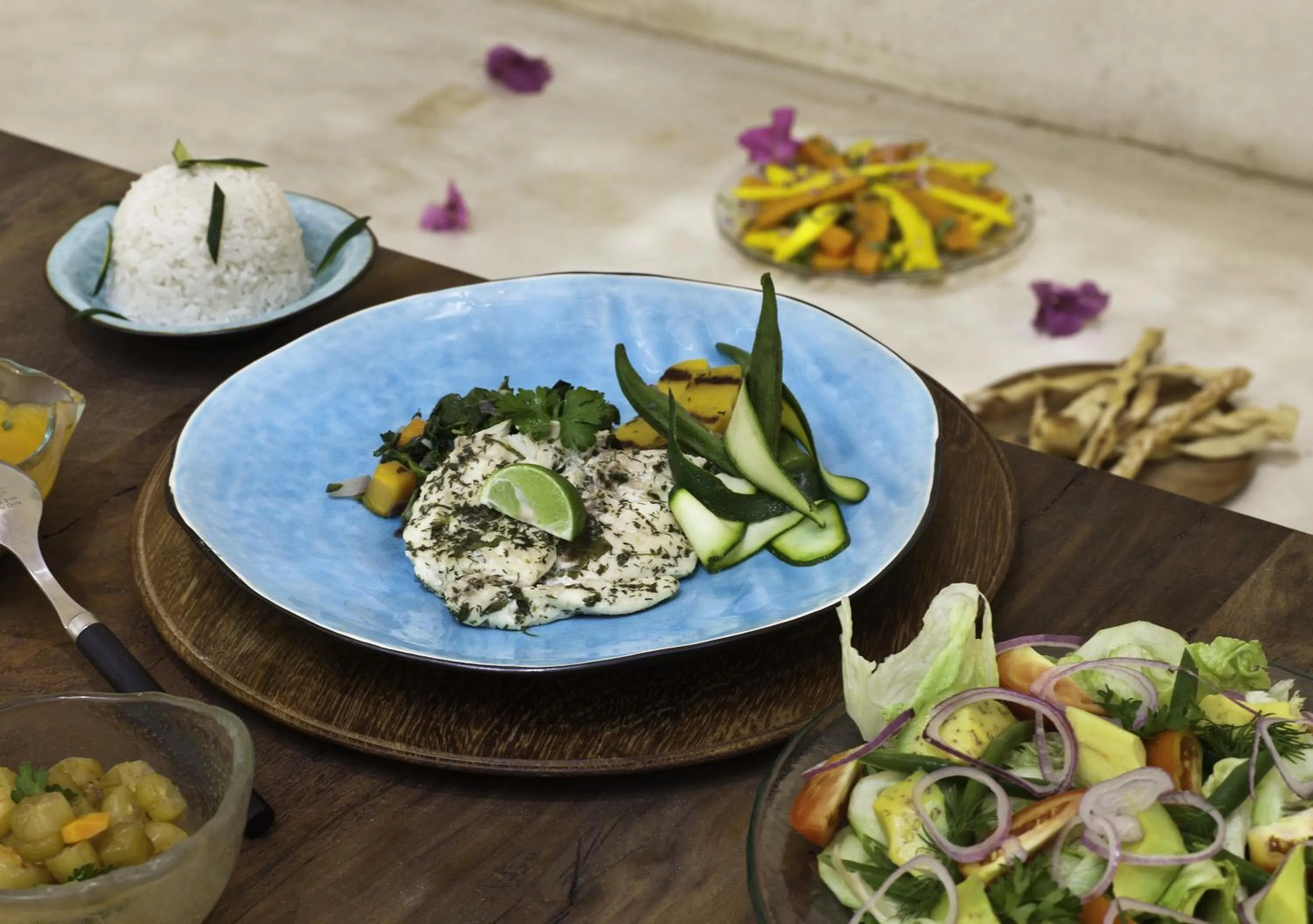 Dinner in Subira House