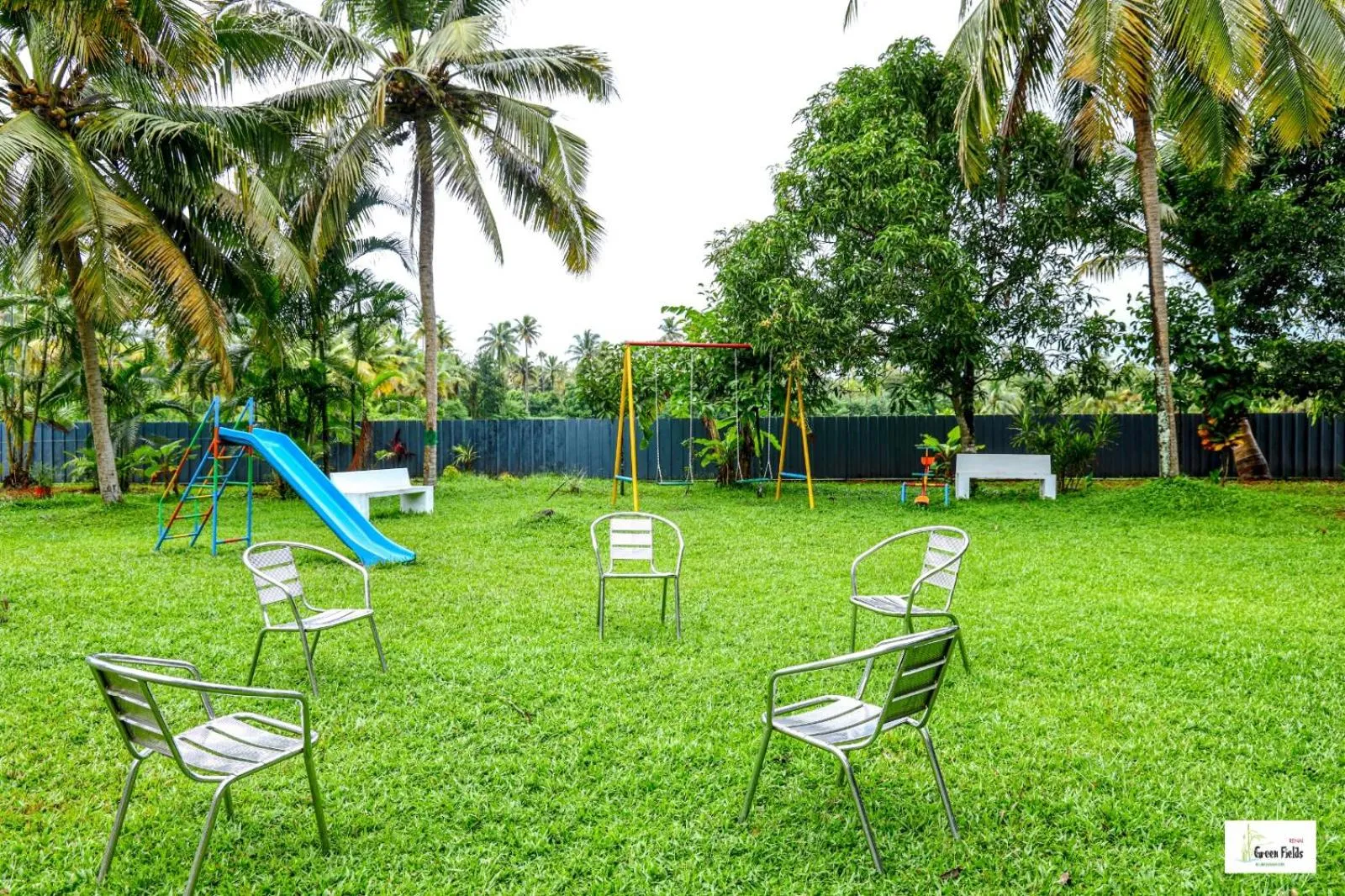 Garden in Green Fields Kumarakom