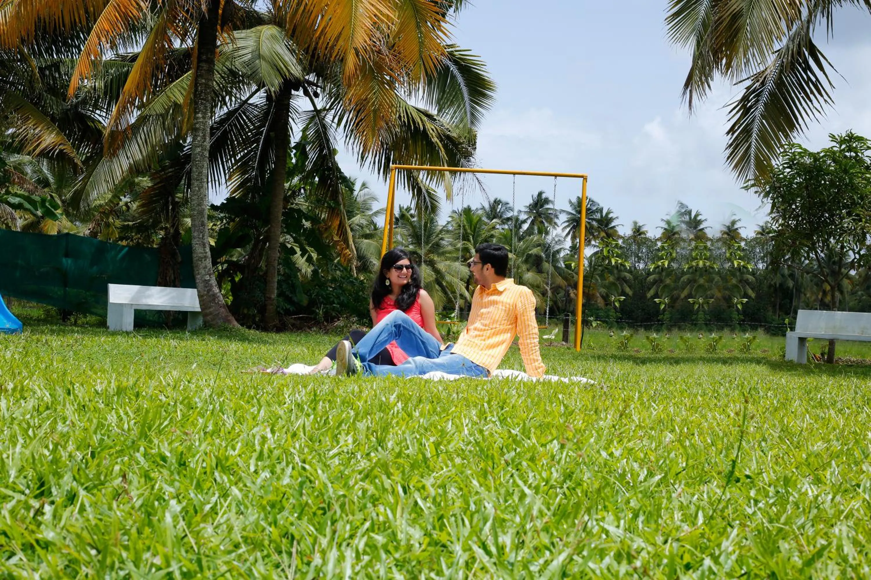 Garden in Green Fields Kumarakom