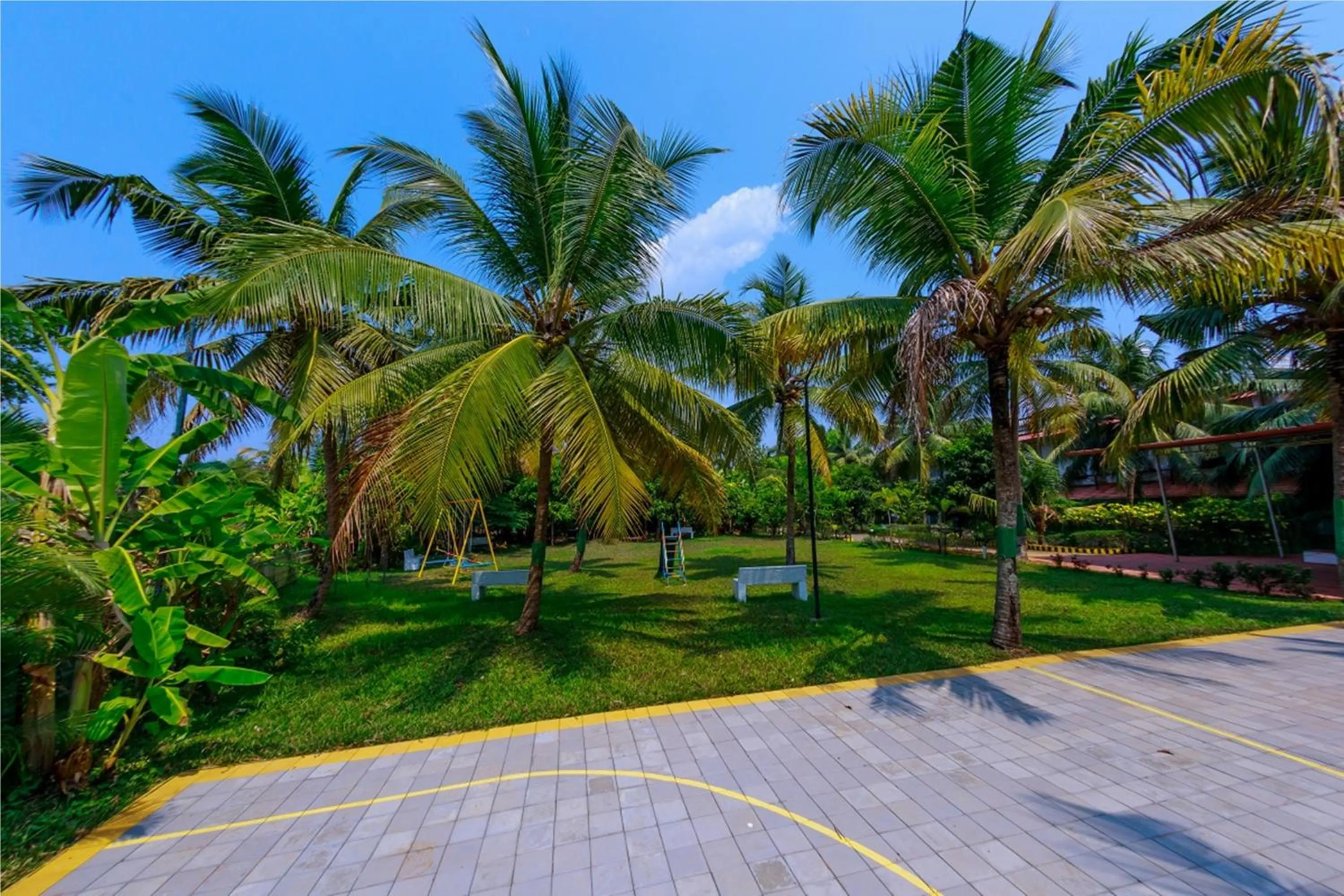 Sports in Green Fields Kumarakom