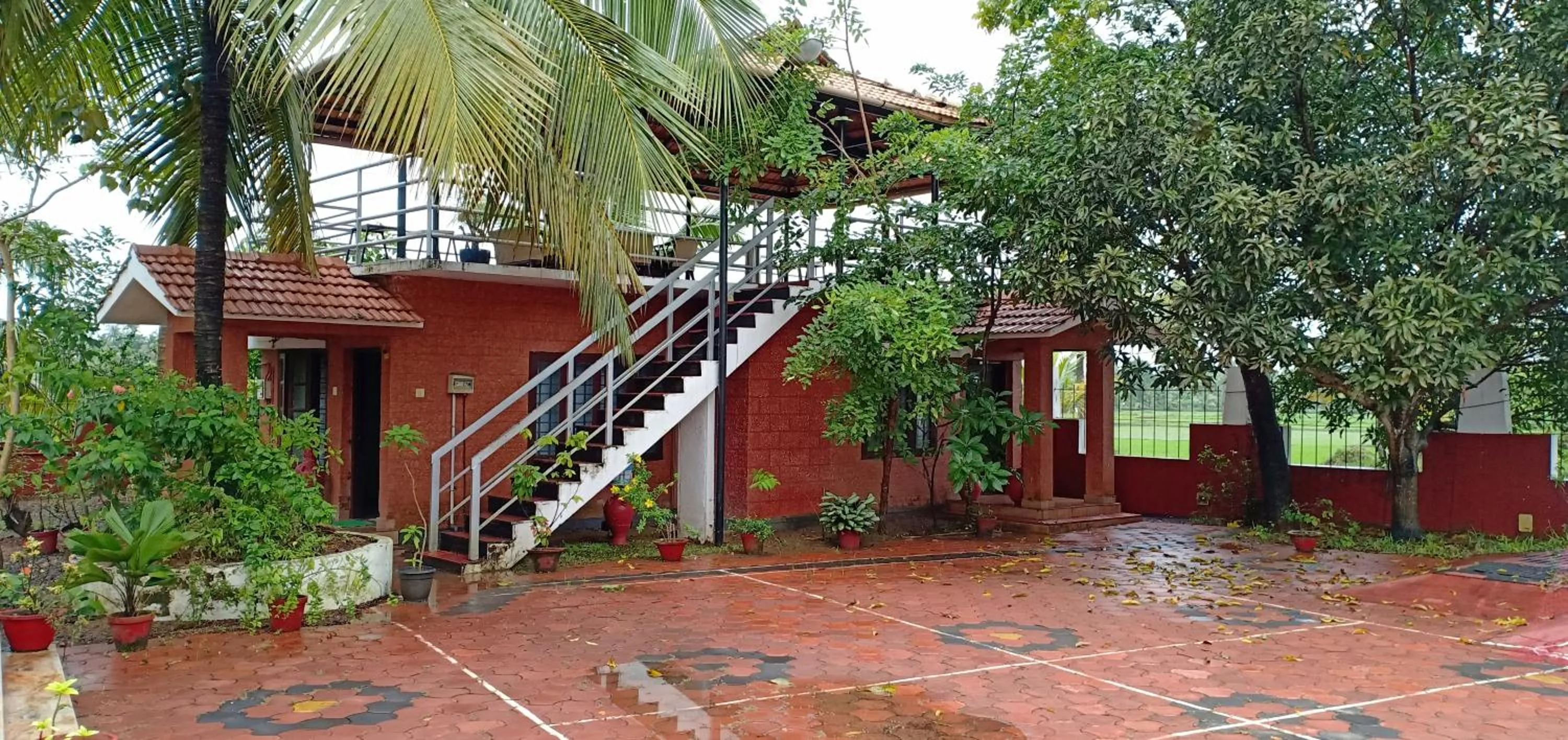 Property building in Green Fields Kumarakom