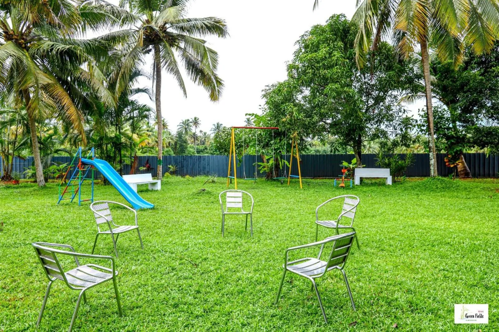 Garden in Green Fields Kumarakom