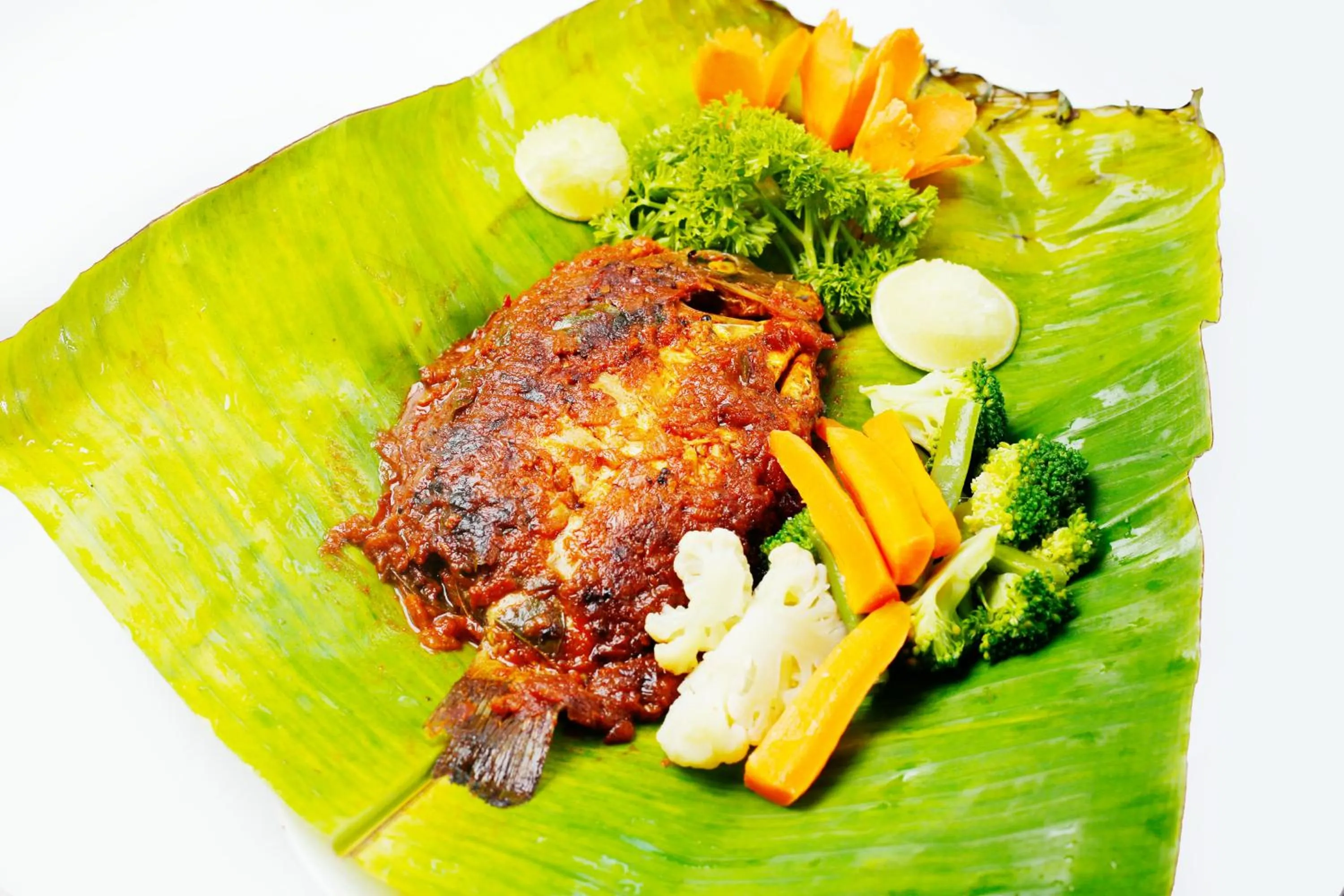 Food close-up in Green Fields Kumarakom