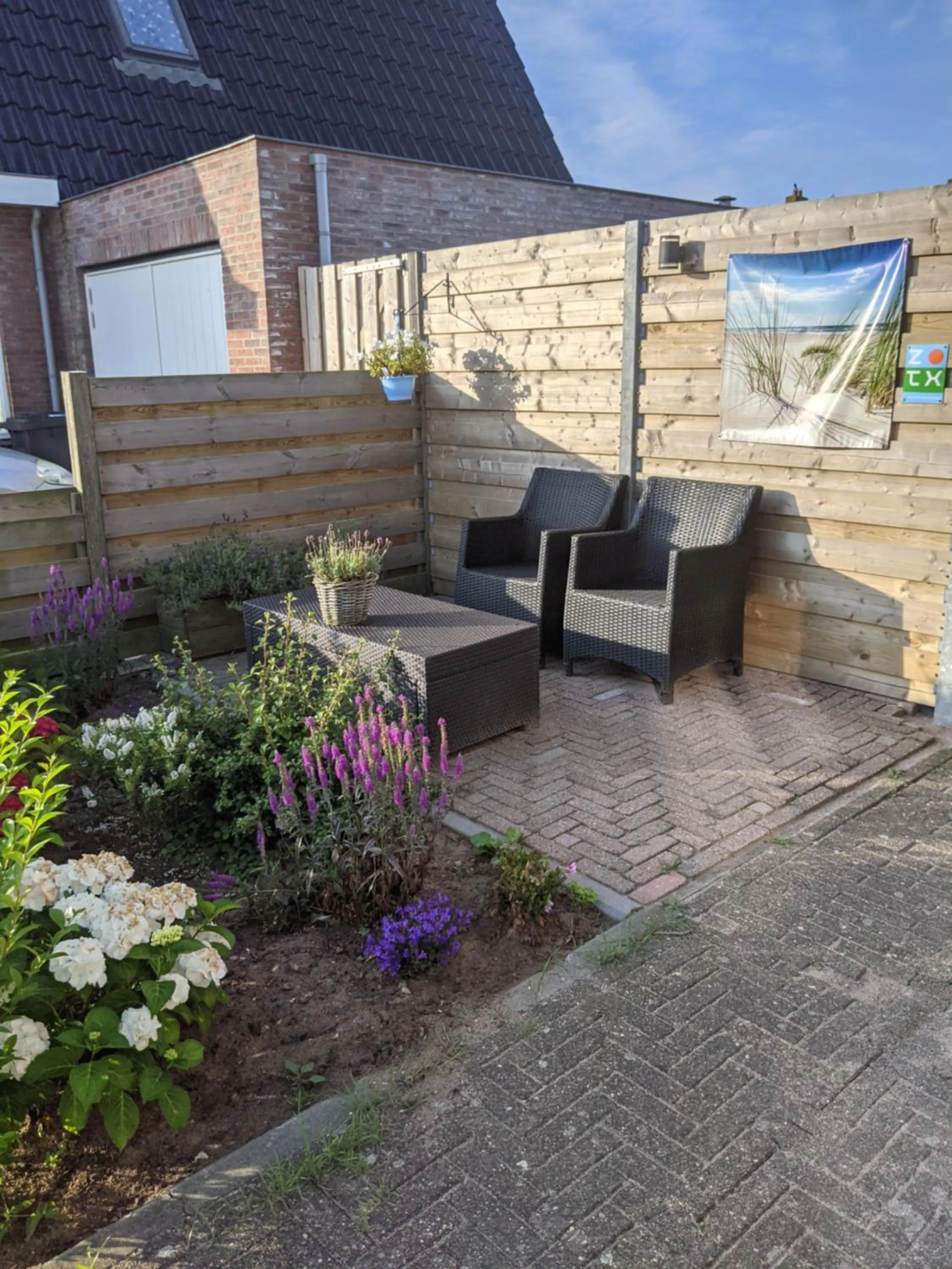 Garden in Logies21 Texel