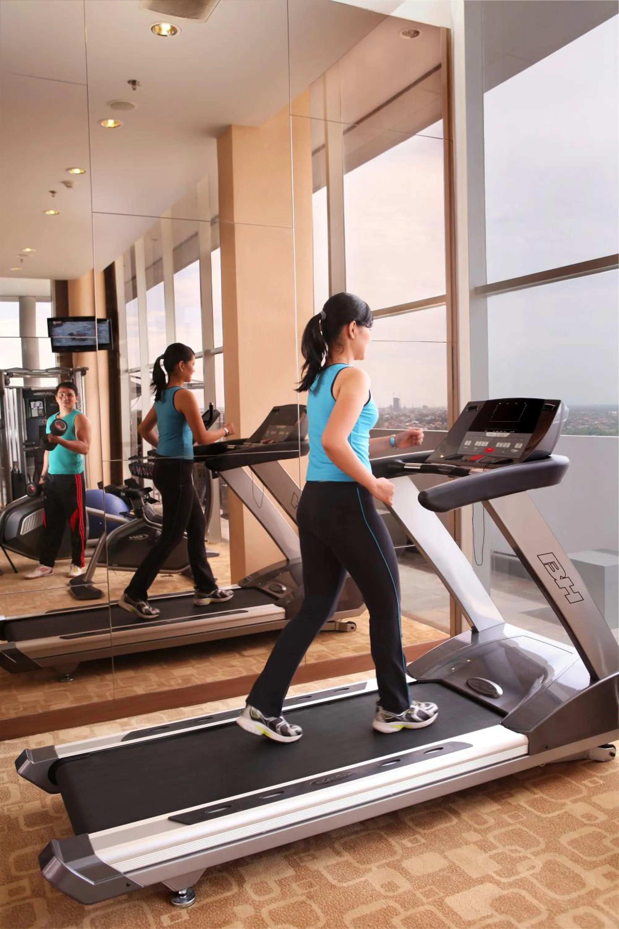 Fitness centre/facilities in Swiss-Belinn SKA Pekanbaru