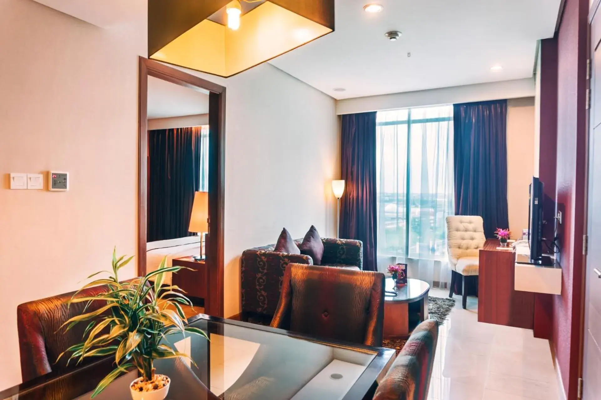 Living room in Swiss-Belinn SKA Pekanbaru Living room in Swiss-Belinn SKA Pekanbaru