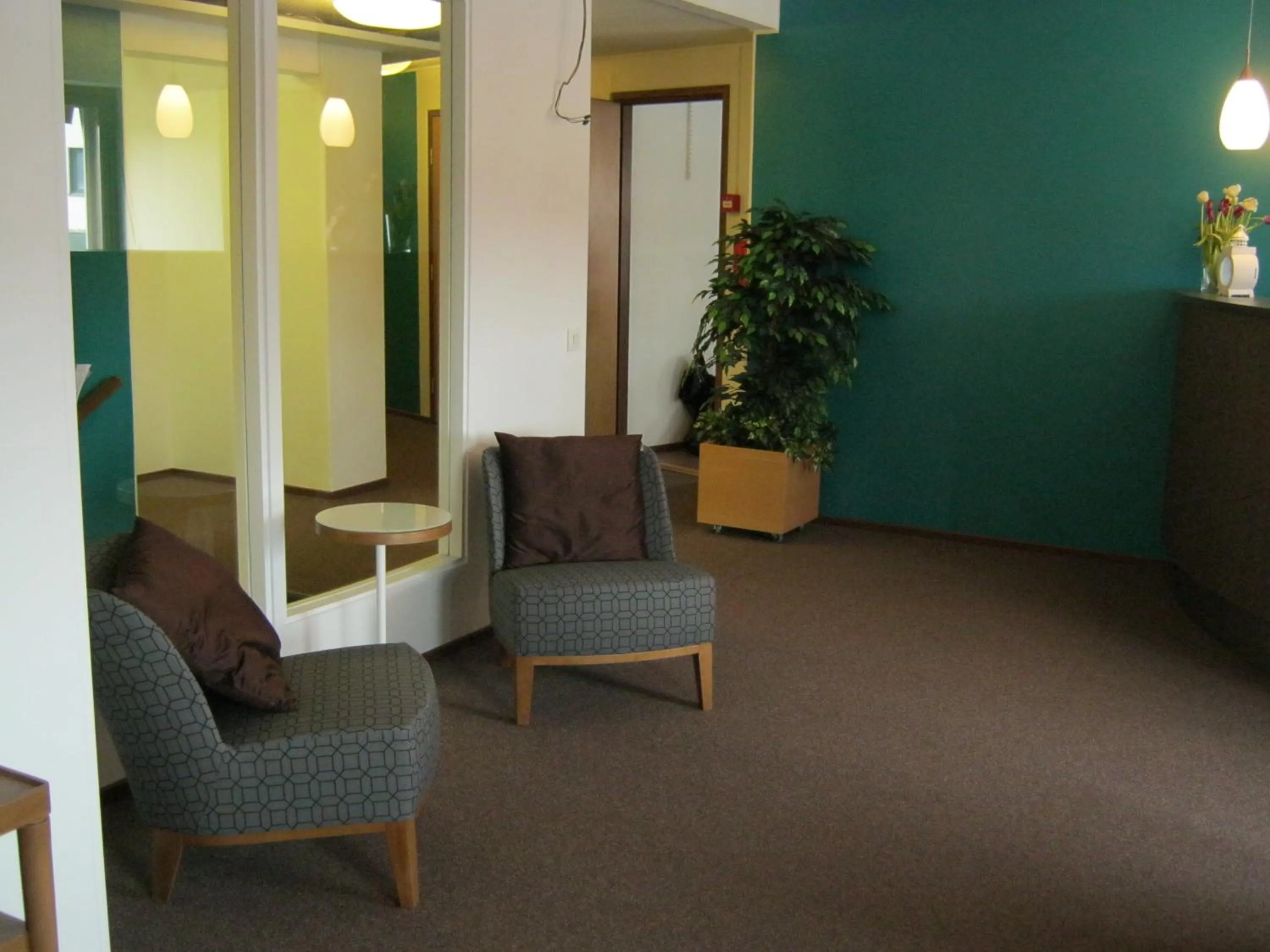 Lobby or reception in Finlandia Hotel Lumiainen