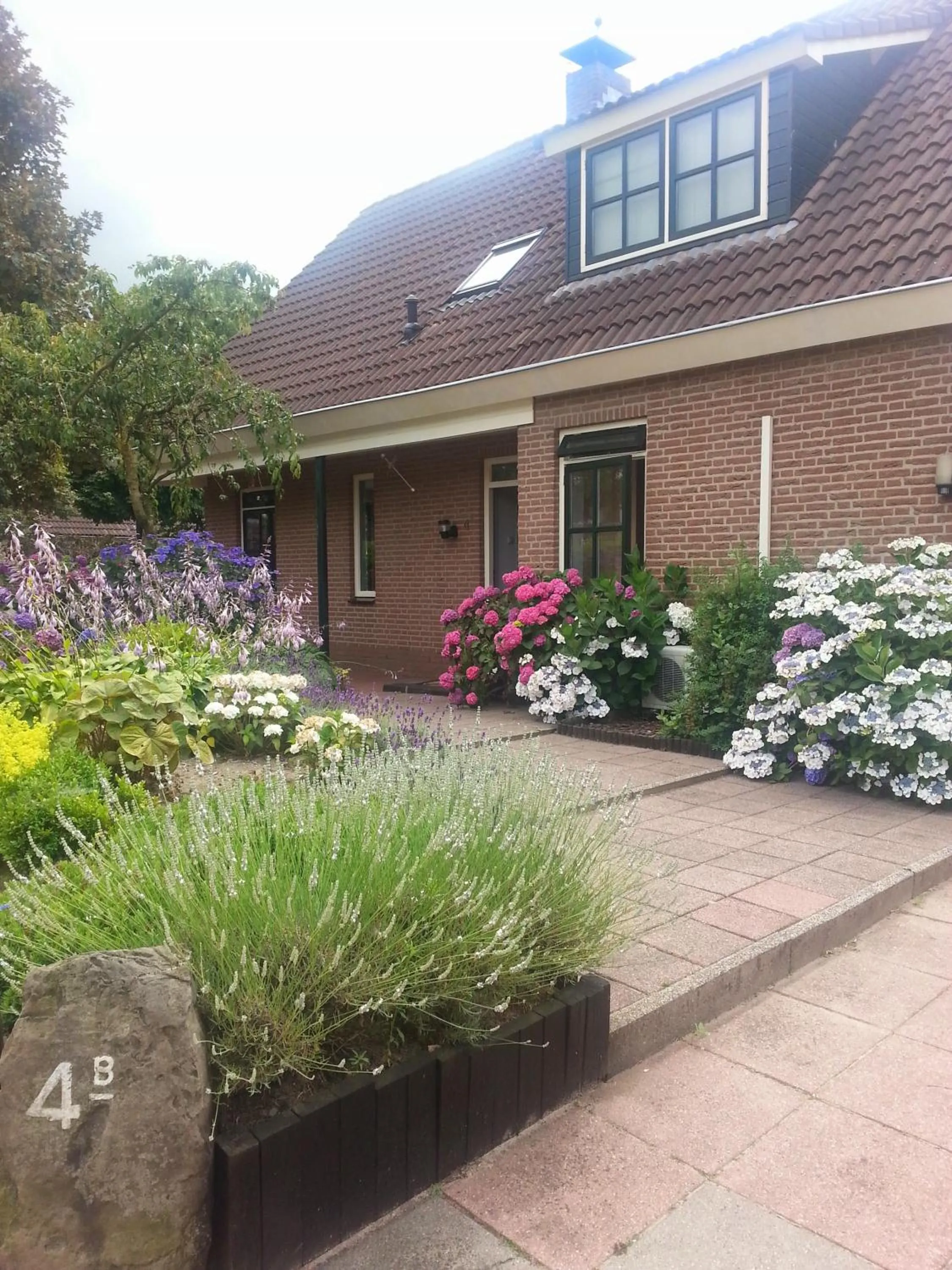 Garden in Bed & Breakfast de Vrijheid