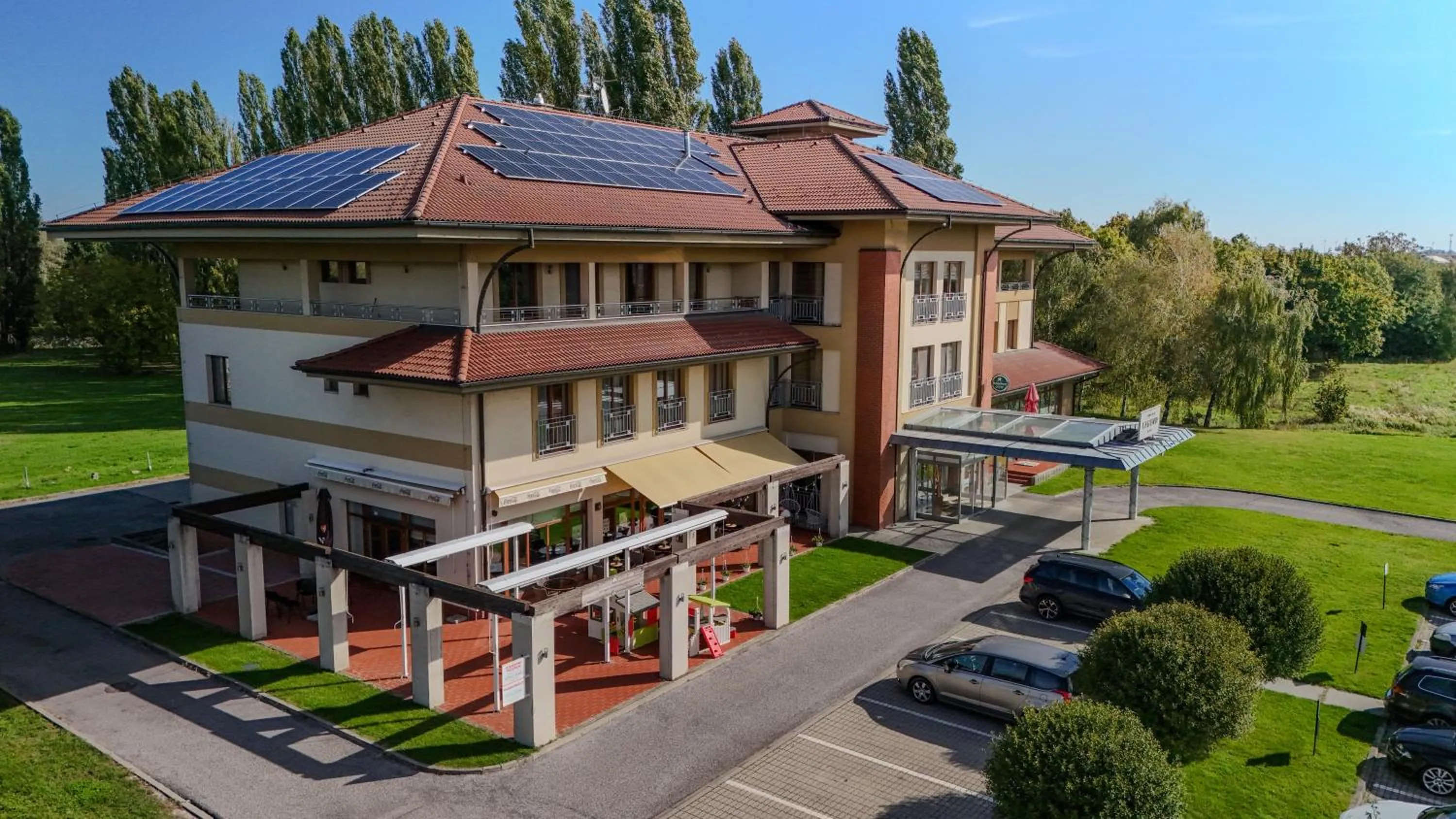 Property building in Hotel Legend