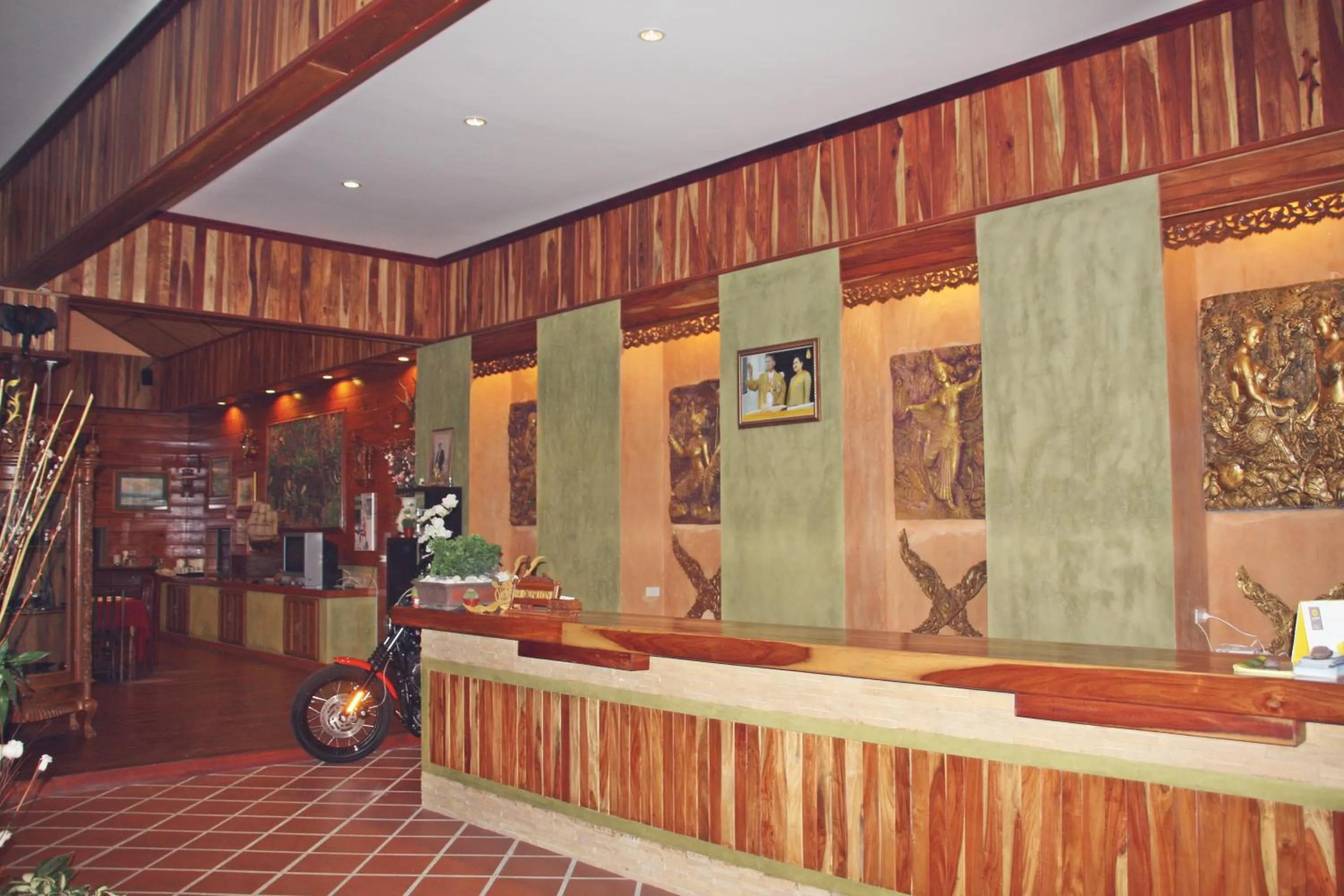 Lobby or reception in Baan Vanida Garden Resort