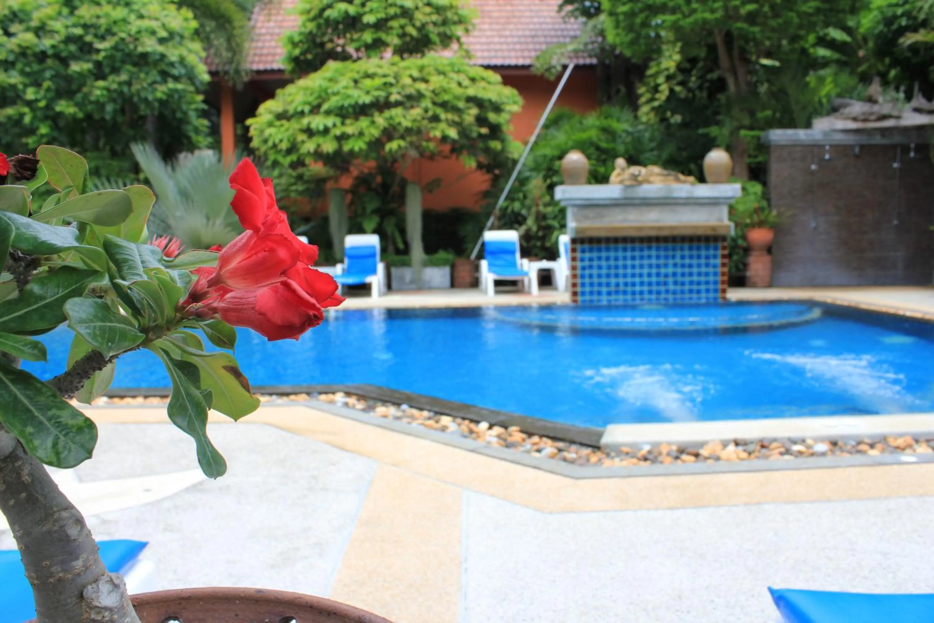 Pool view in Baan Vanida Garden Resort