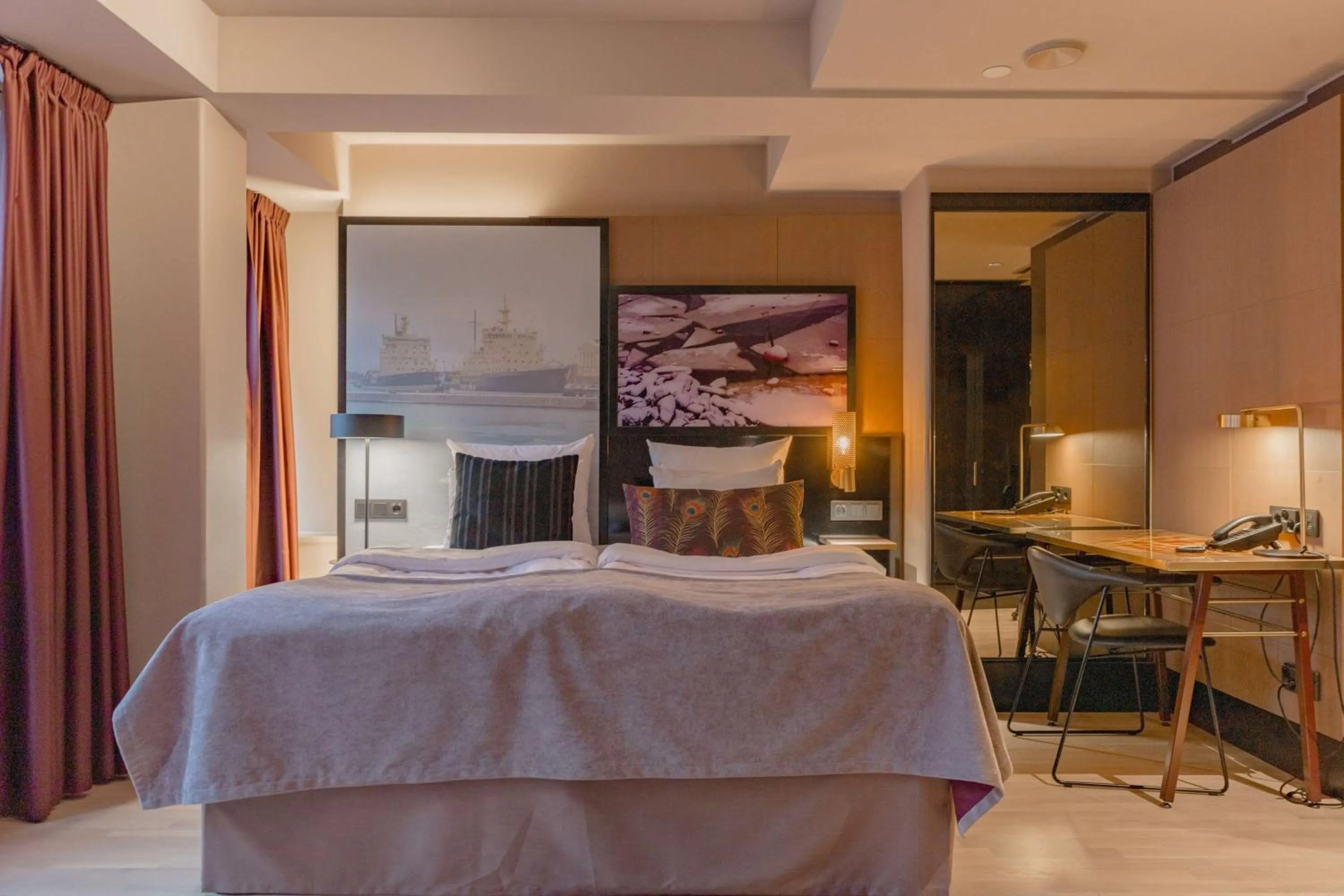 Bedroom, Bed in Marski by Scandic