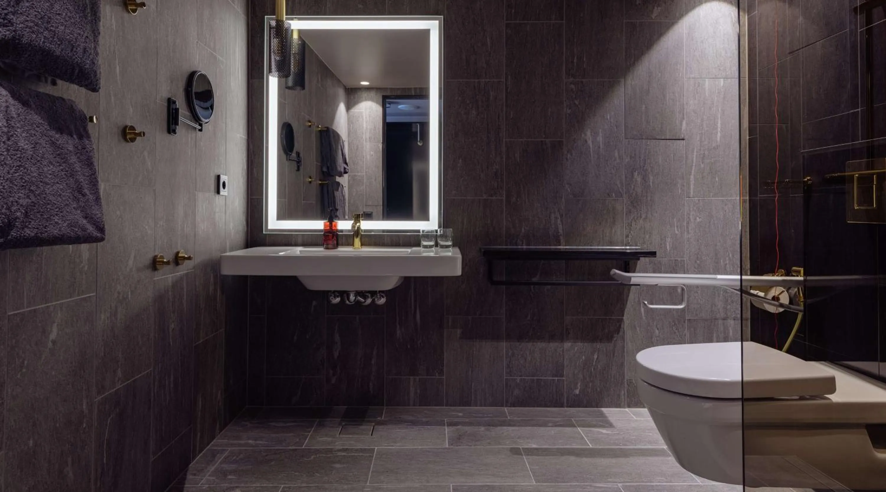 Bathroom in Marski by Scandic