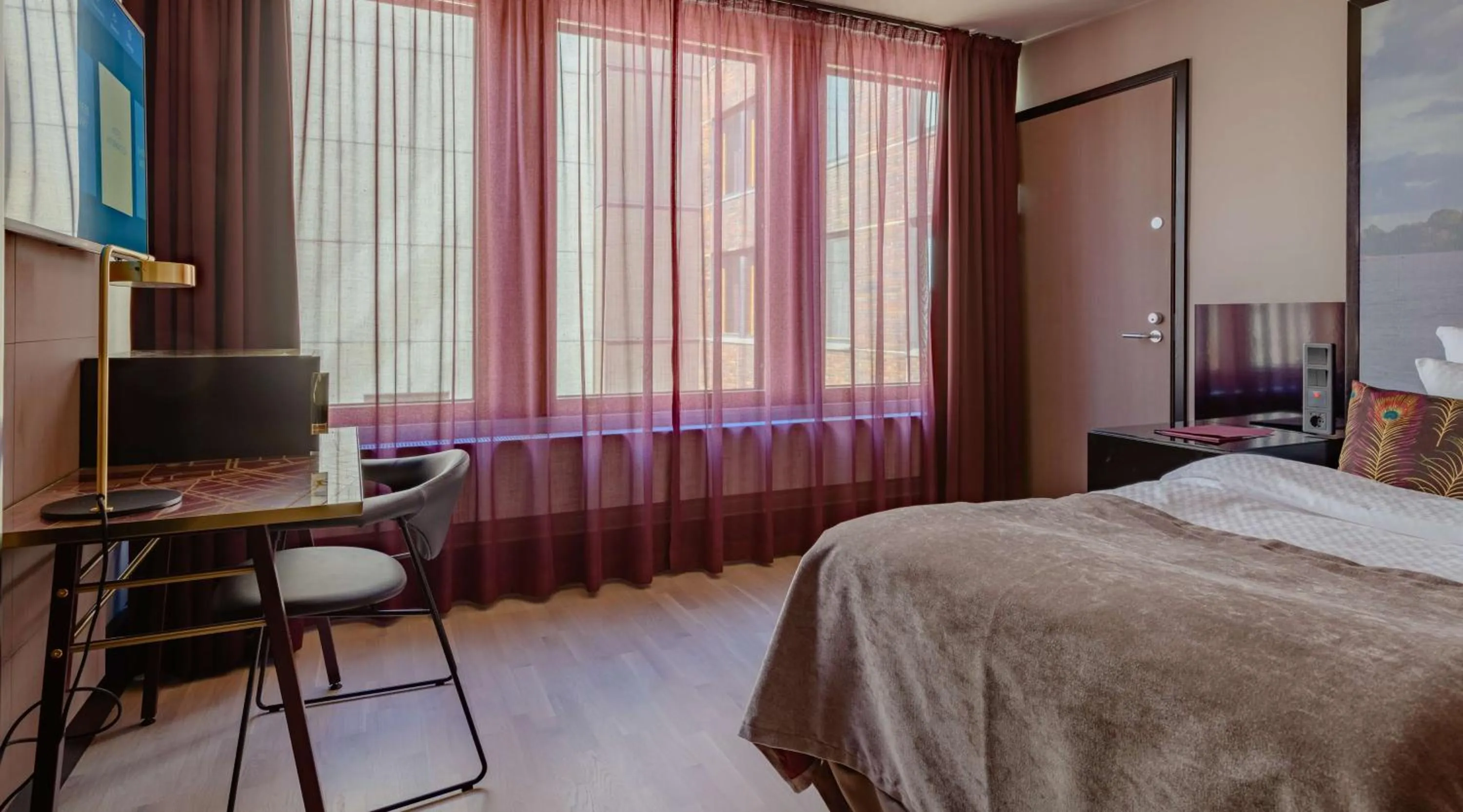 Bedroom, Bed in Marski by Scandic