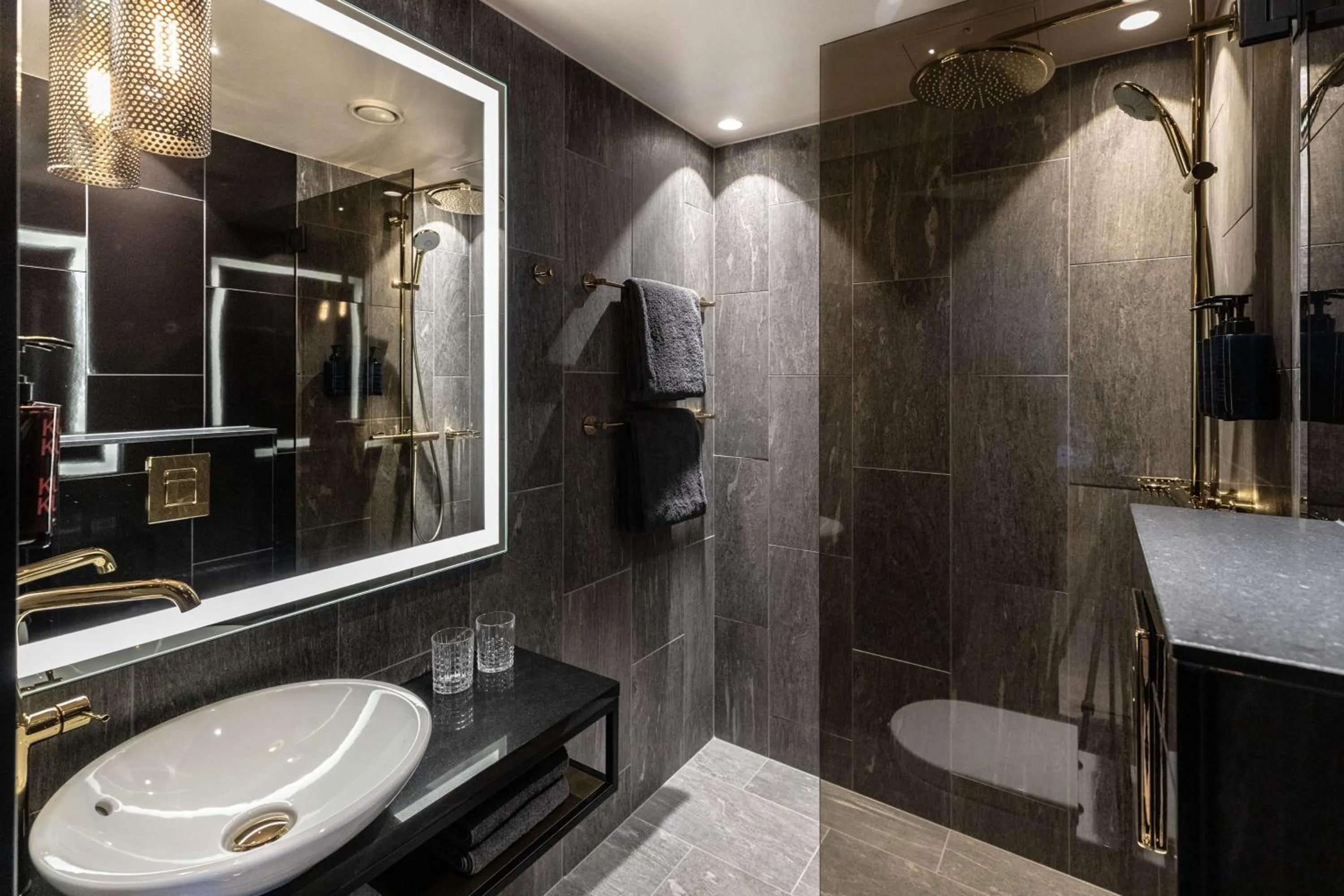 Bathroom in Marski by Scandic