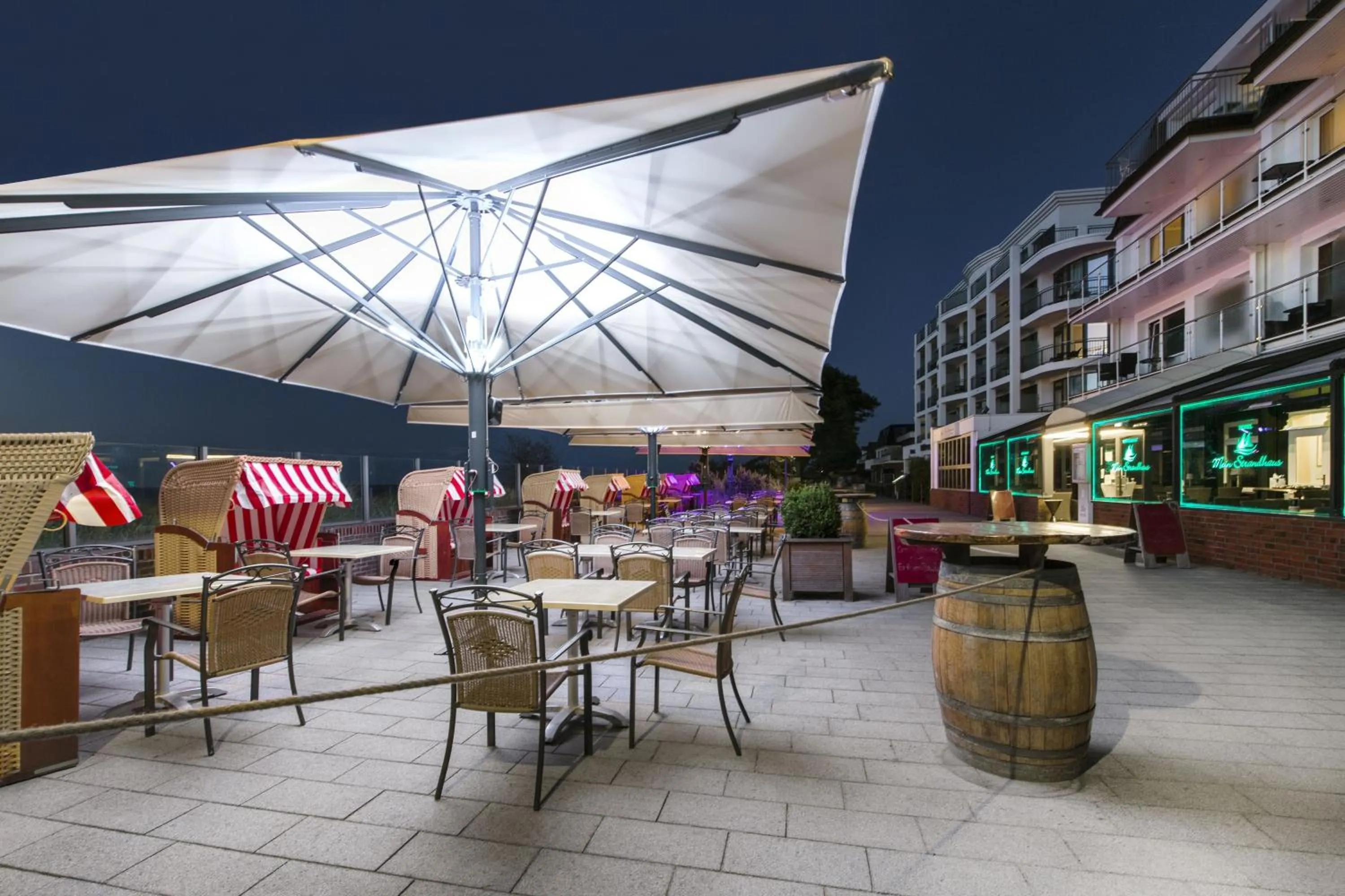 Restaurant/places to eat in Mein Strandhaus - Hotel, Restaurant & Schwimmbad