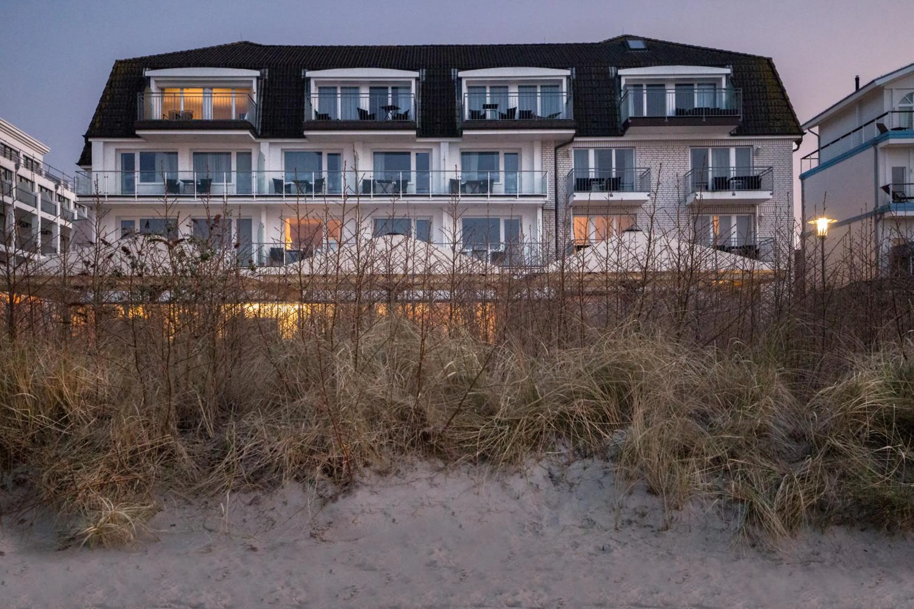 Property building in Mein Strandhaus - Hotel, Restaurant & Schwimmbad