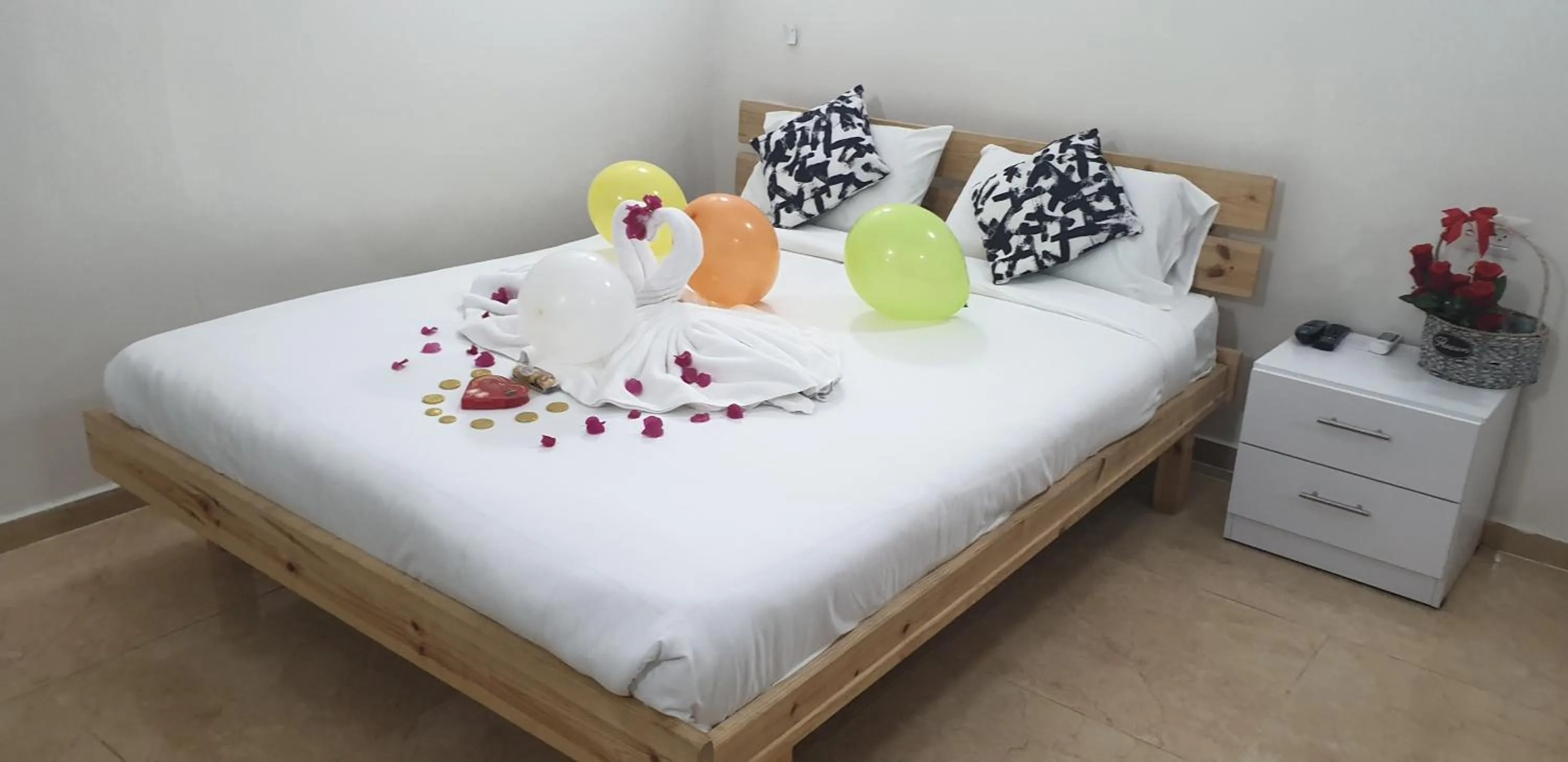 Bed in David Hameleh House