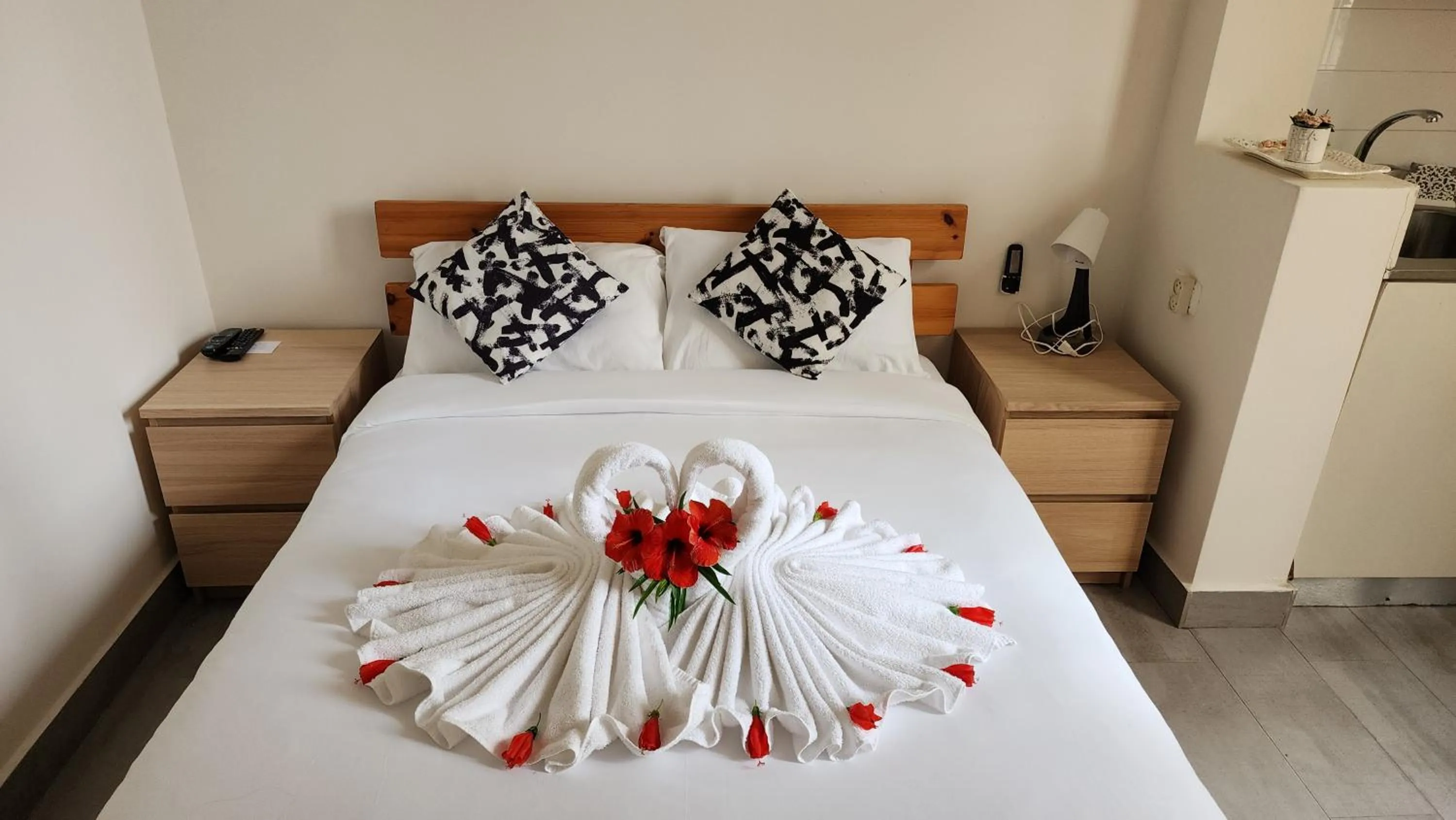 Bed in David Hameleh House