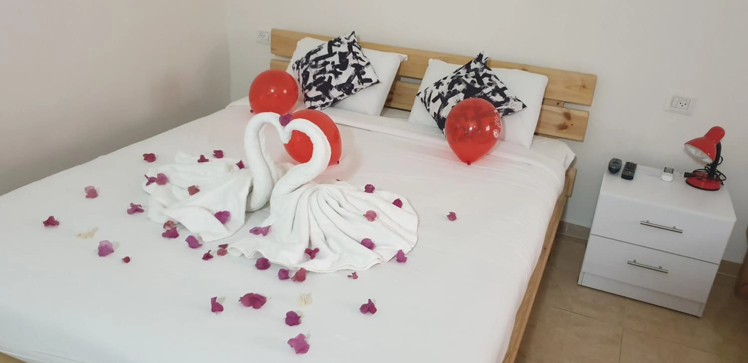 Bed in David Hameleh House