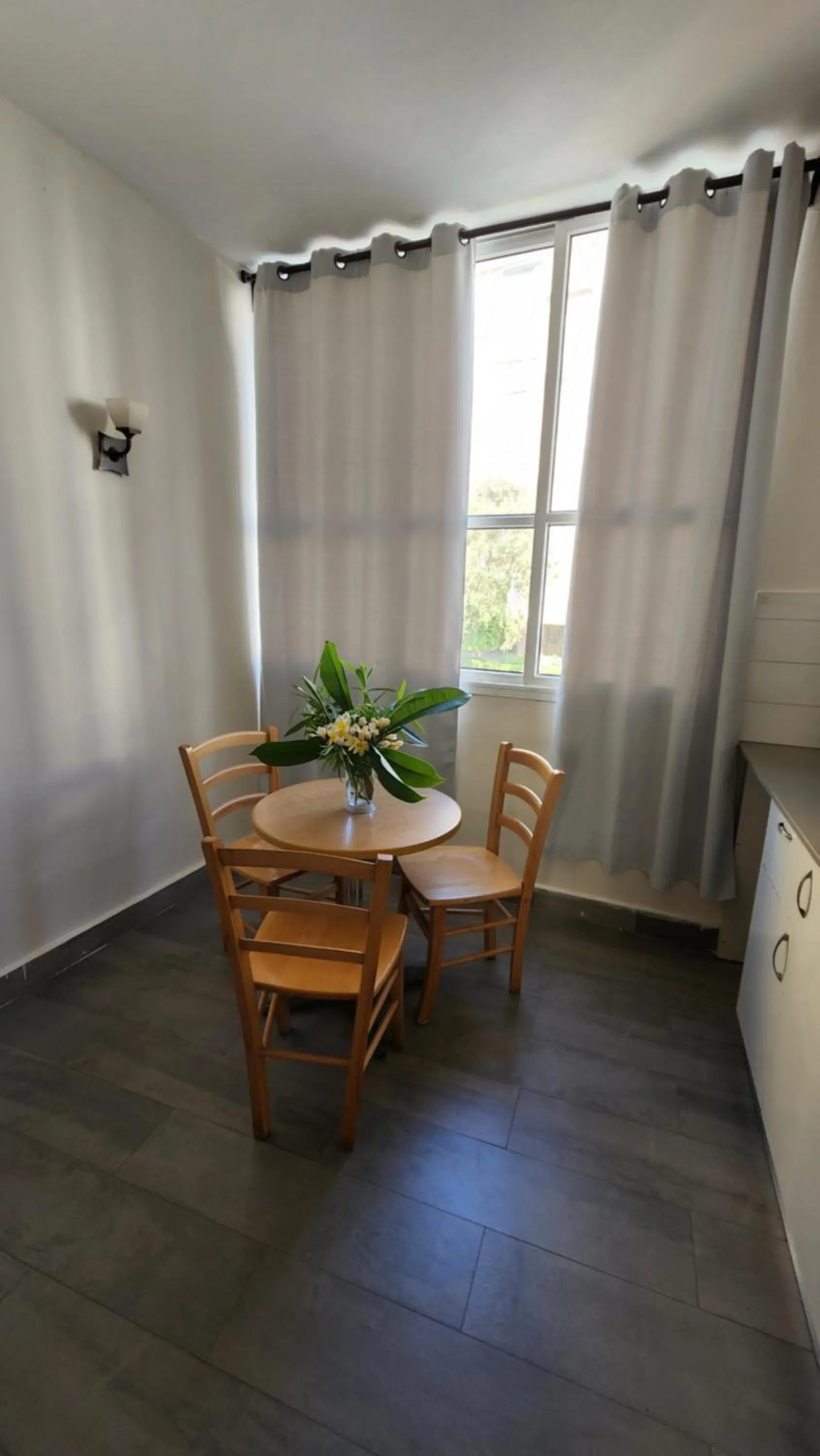 Dining area in David Hameleh House