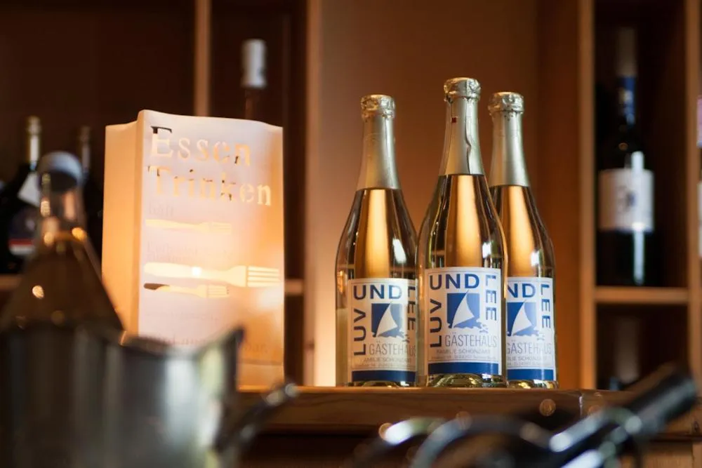 Drinks in Gästehaus Luv und Lee