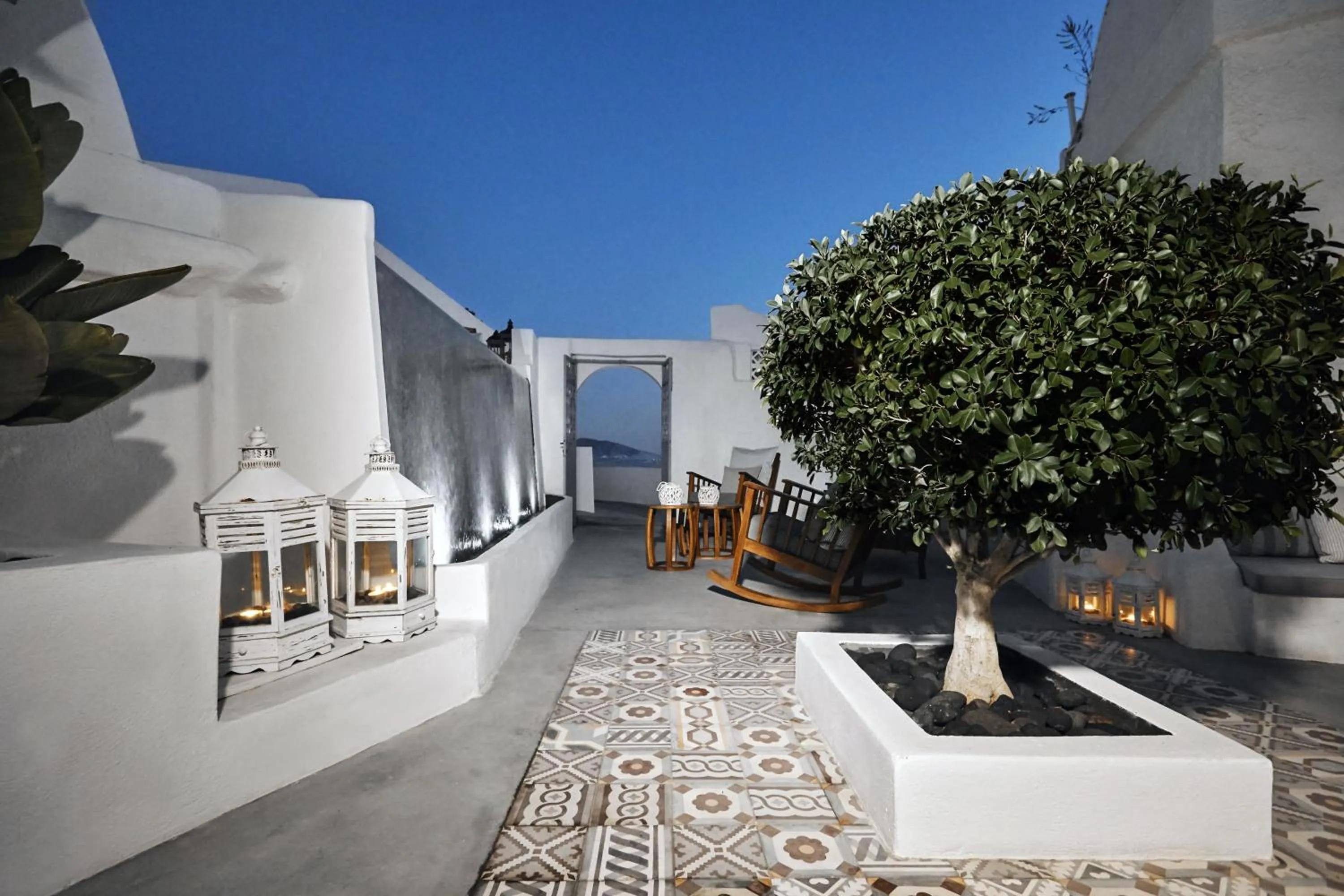 Patio in Senses Boutique Hotel