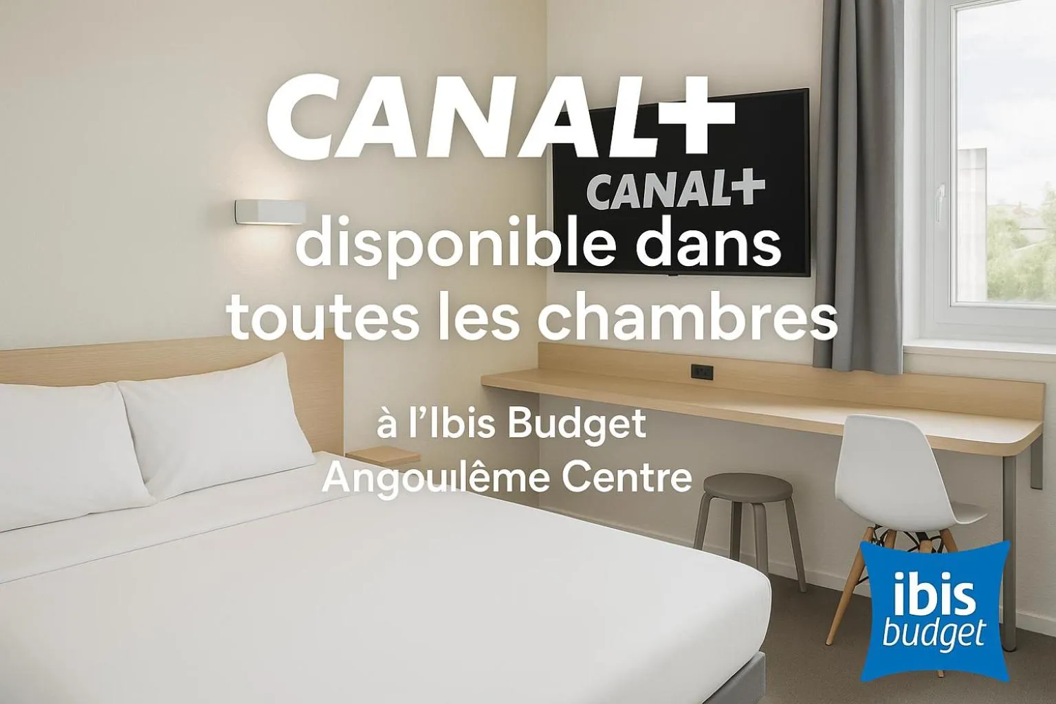 TV and multimedia in ibis budget Angoulême Centre