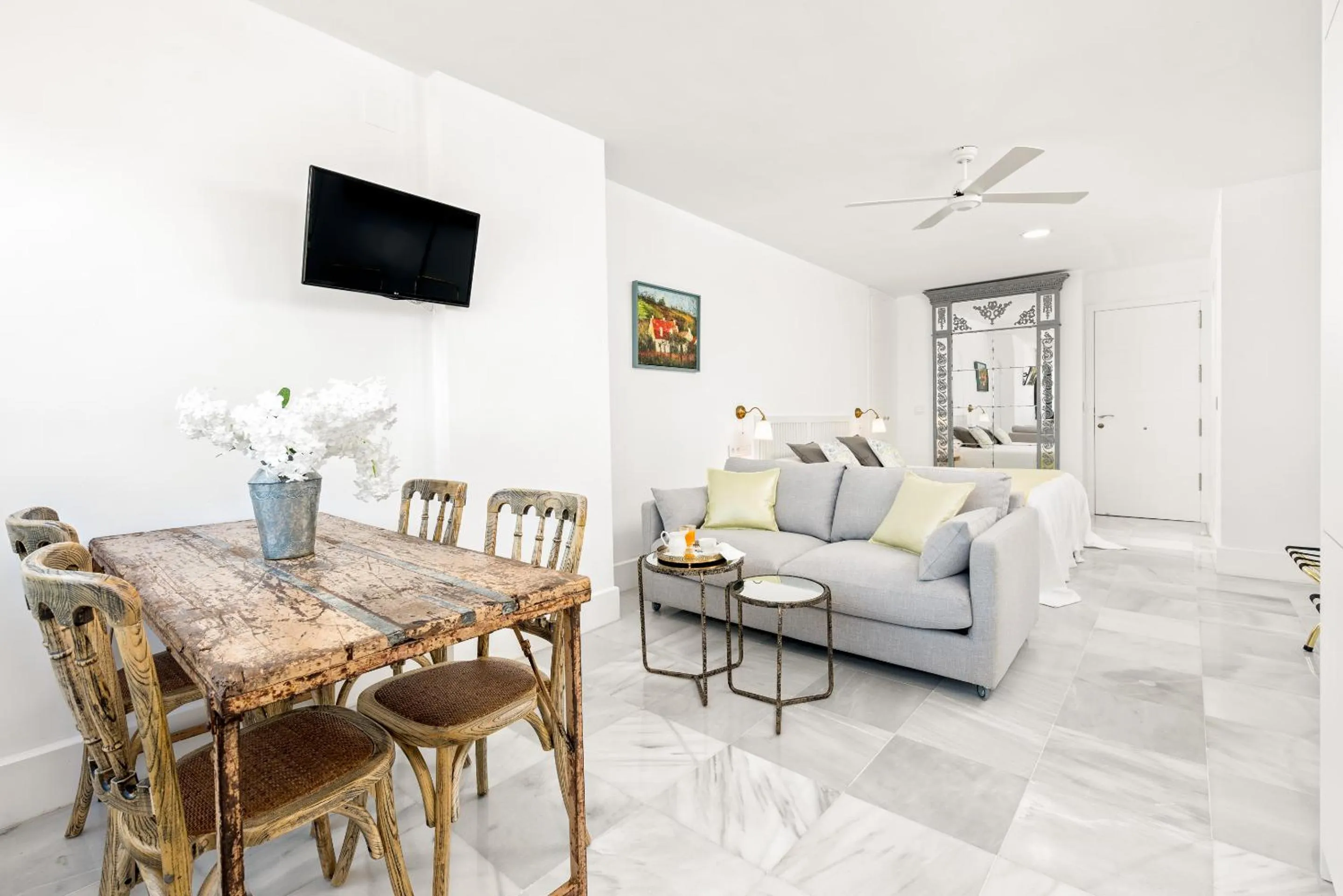 Living room in iloftmalaga Miramar