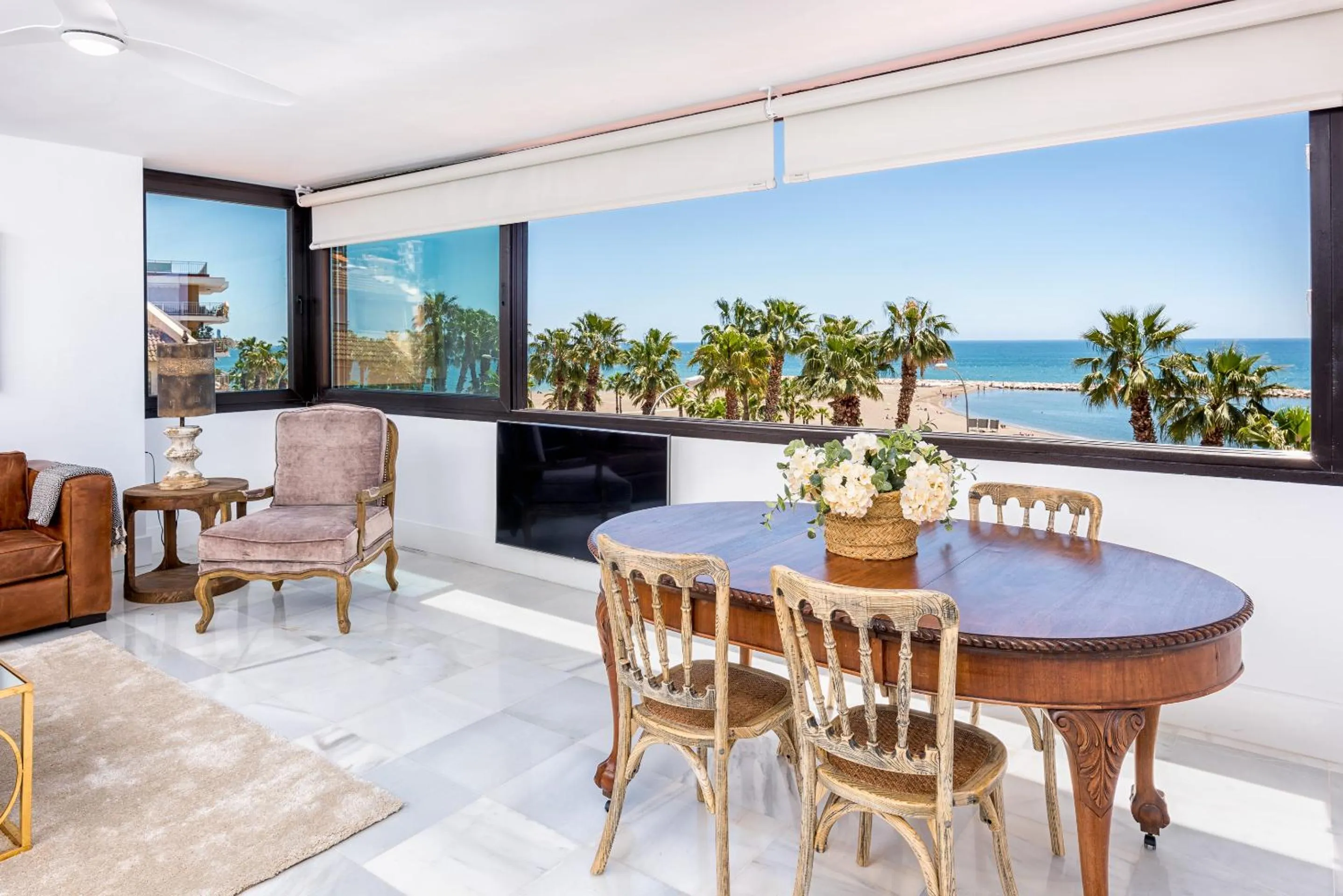 Living room in iloftmalaga Miramar