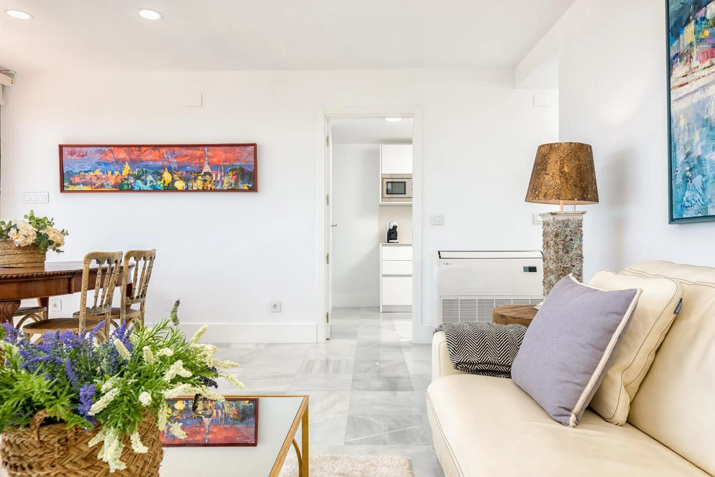 Living room in iloftmalaga Miramar