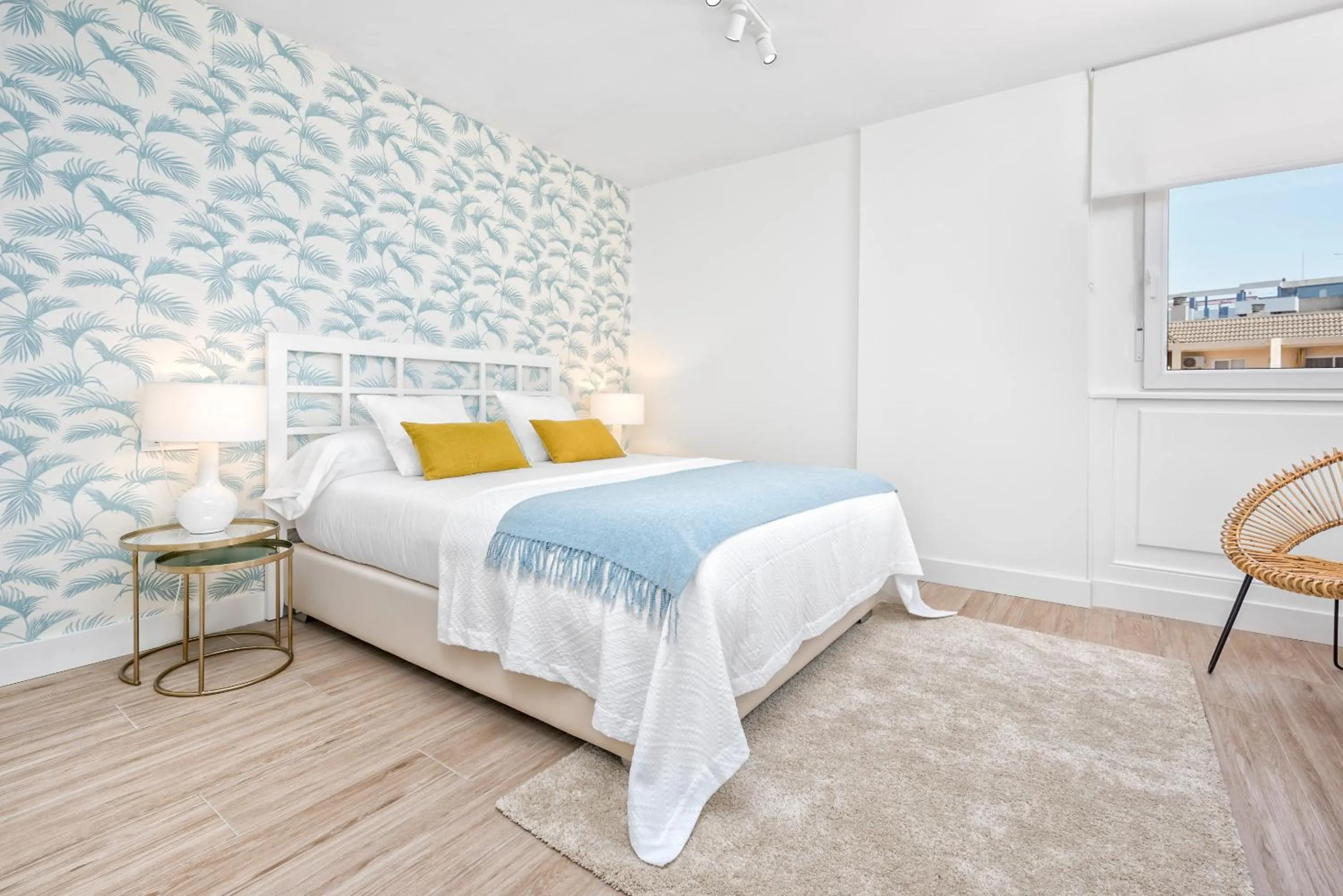 Bedroom, Bed in iloftmalaga Miramar