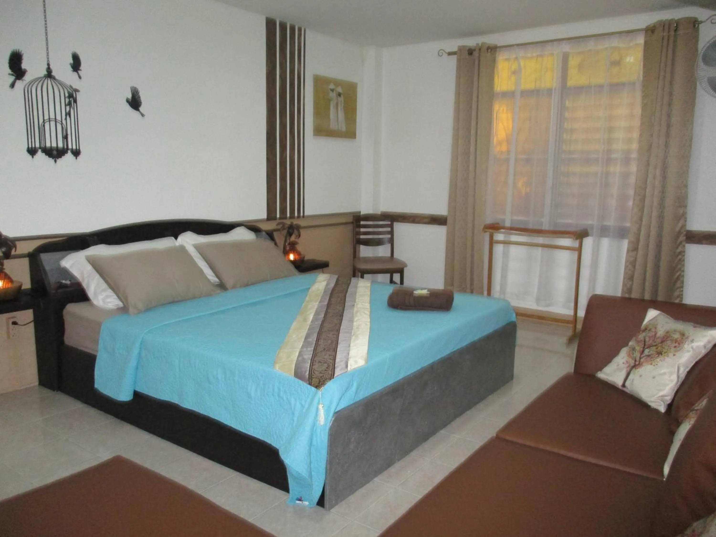 Bed in Similan Hotel