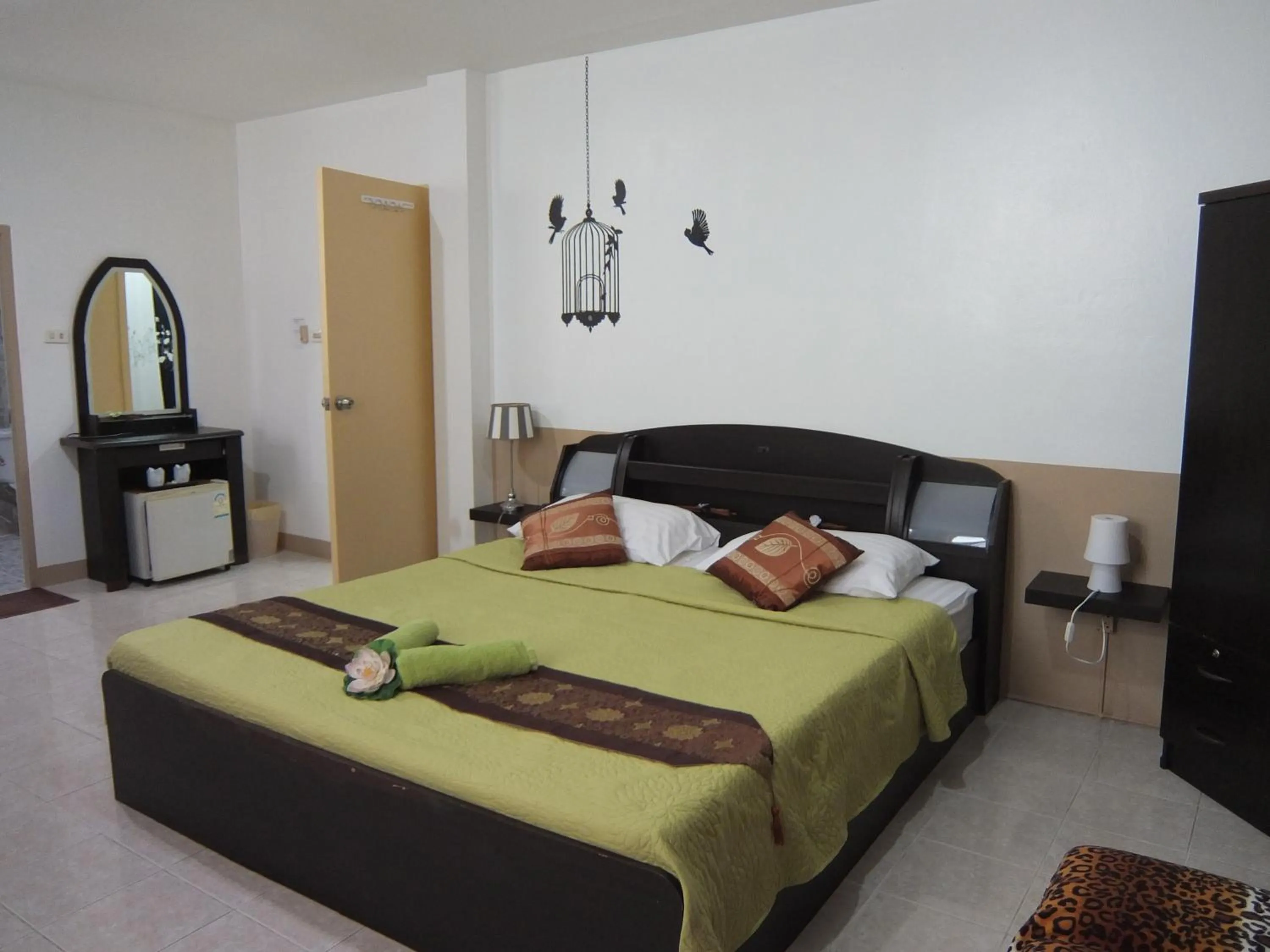 Bed in Similan Hotel