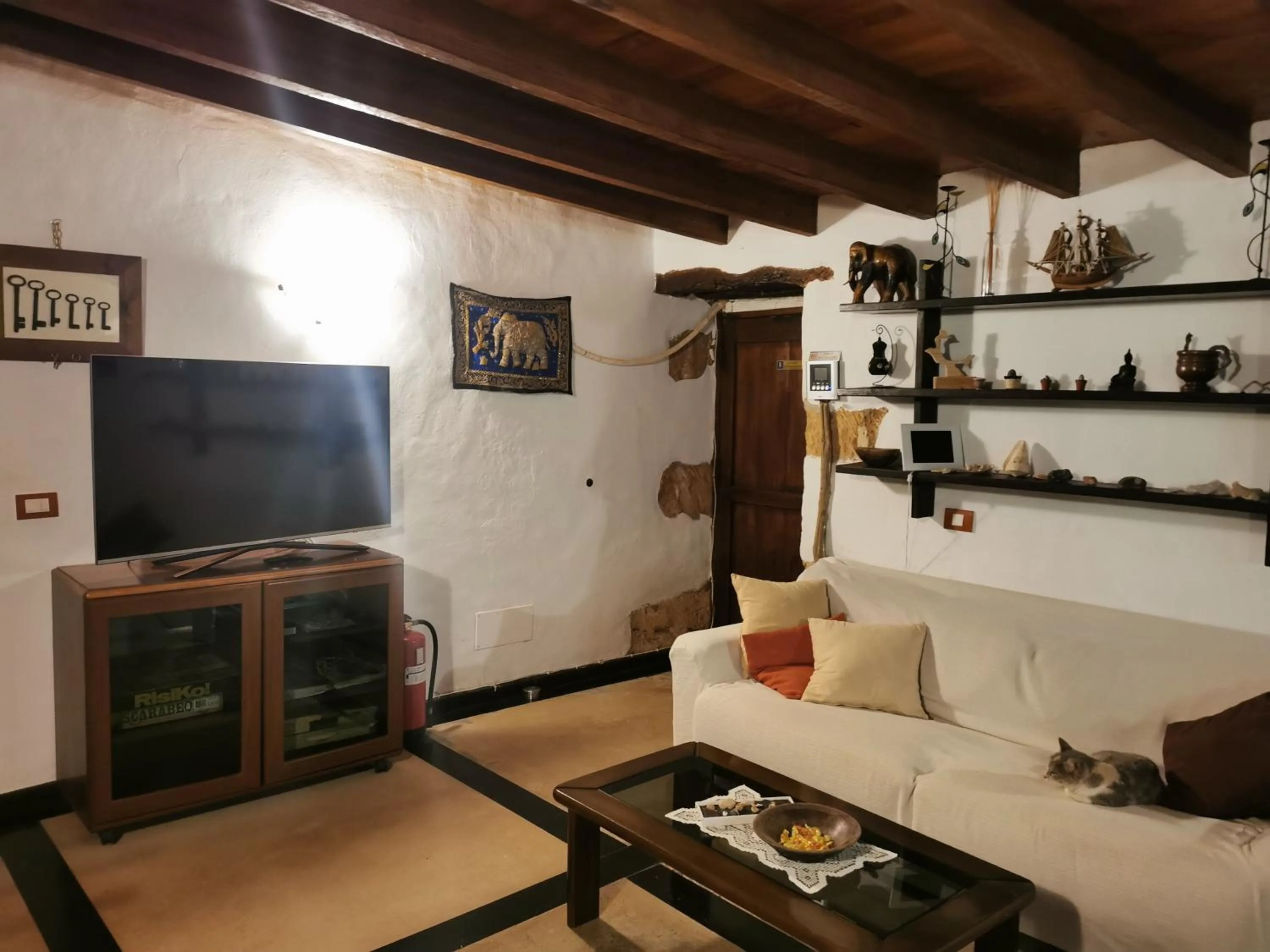 Living room in Villa Cecilio