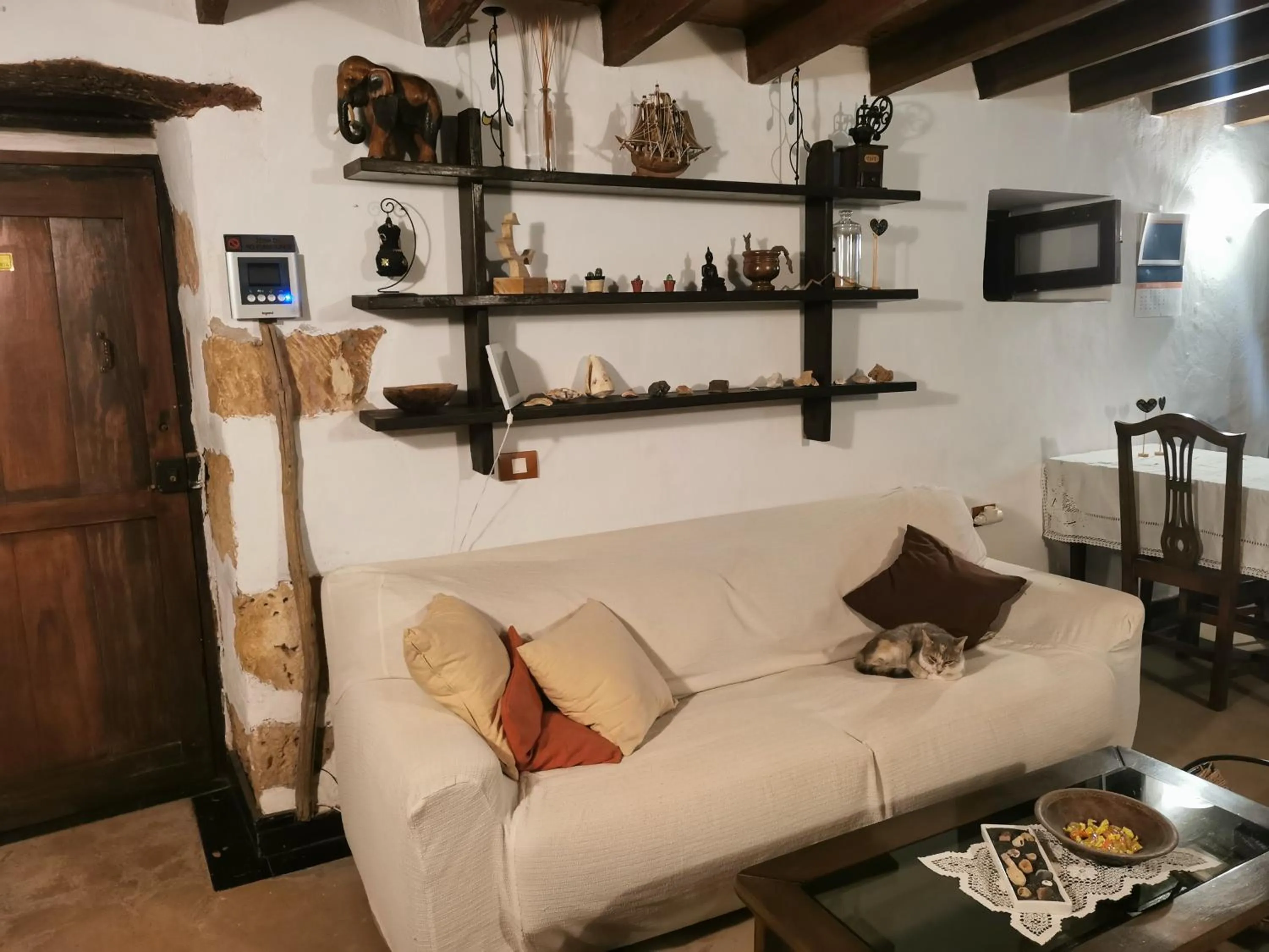 Living room in Villa Cecilio