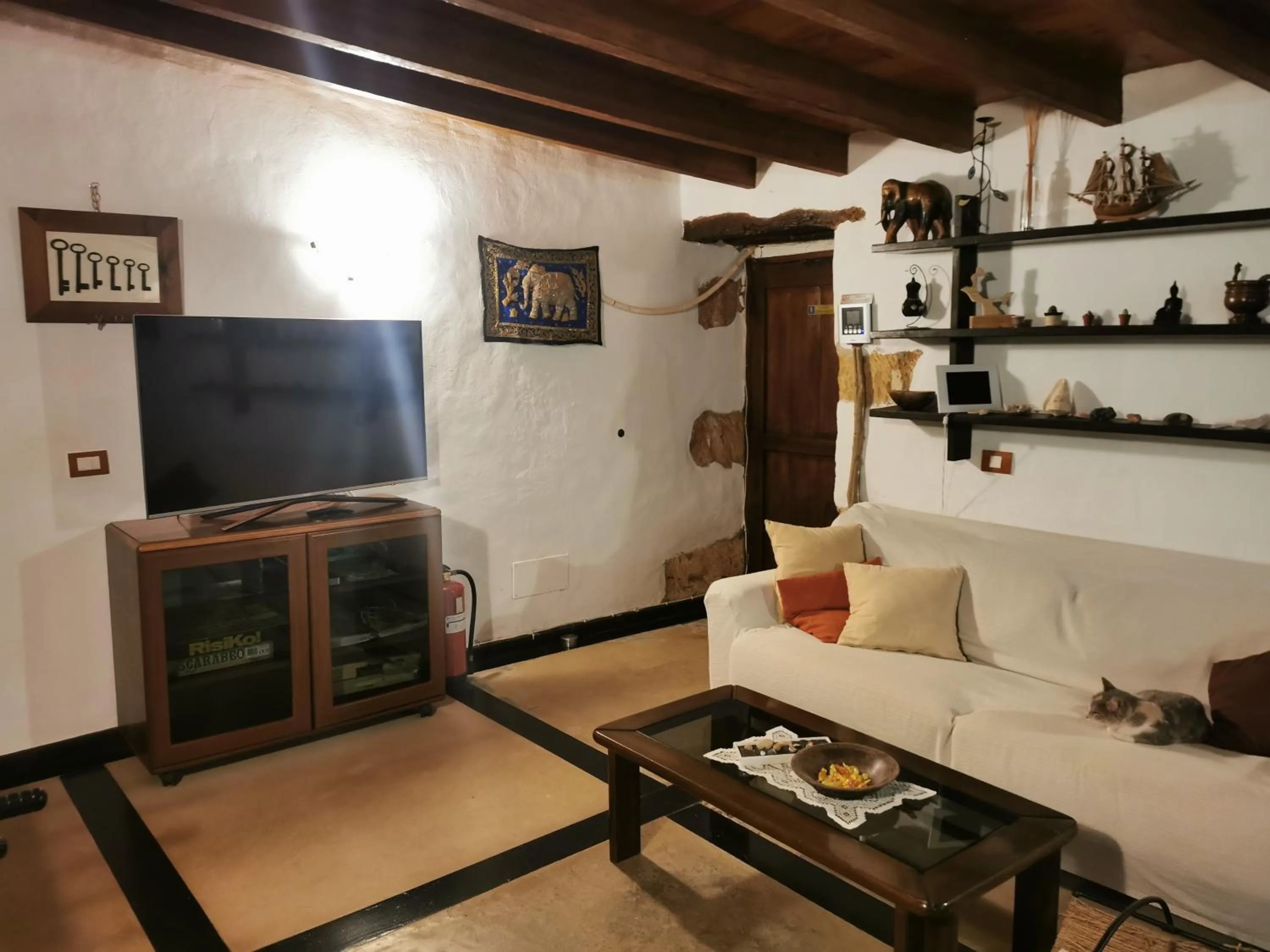 Living room in Villa Cecilio